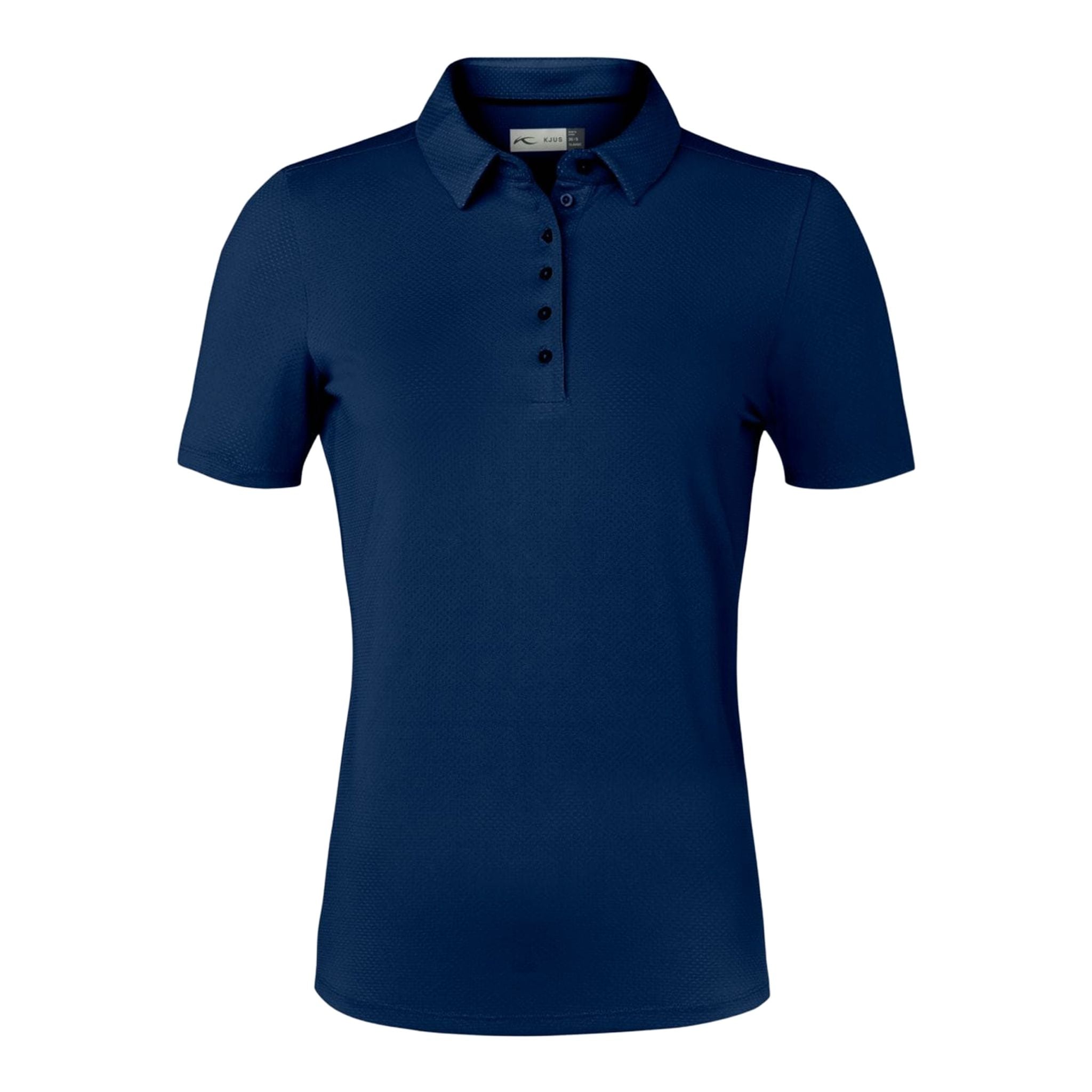Kjus W Eve SS Polo Atlanta Blue Damen