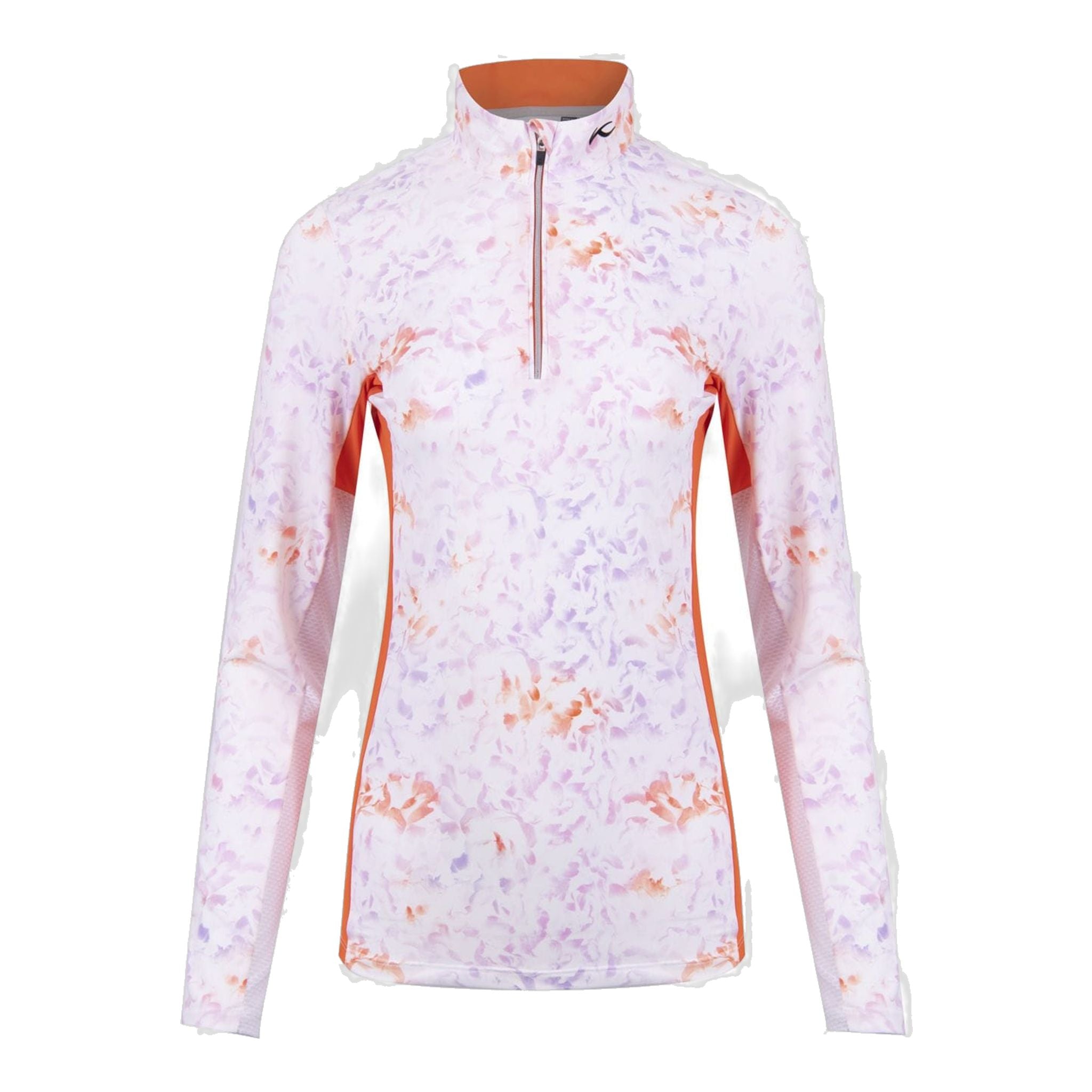 Kjus W Midlayer Reißverschluss Sunshine Sport Weiß/Mand Damen