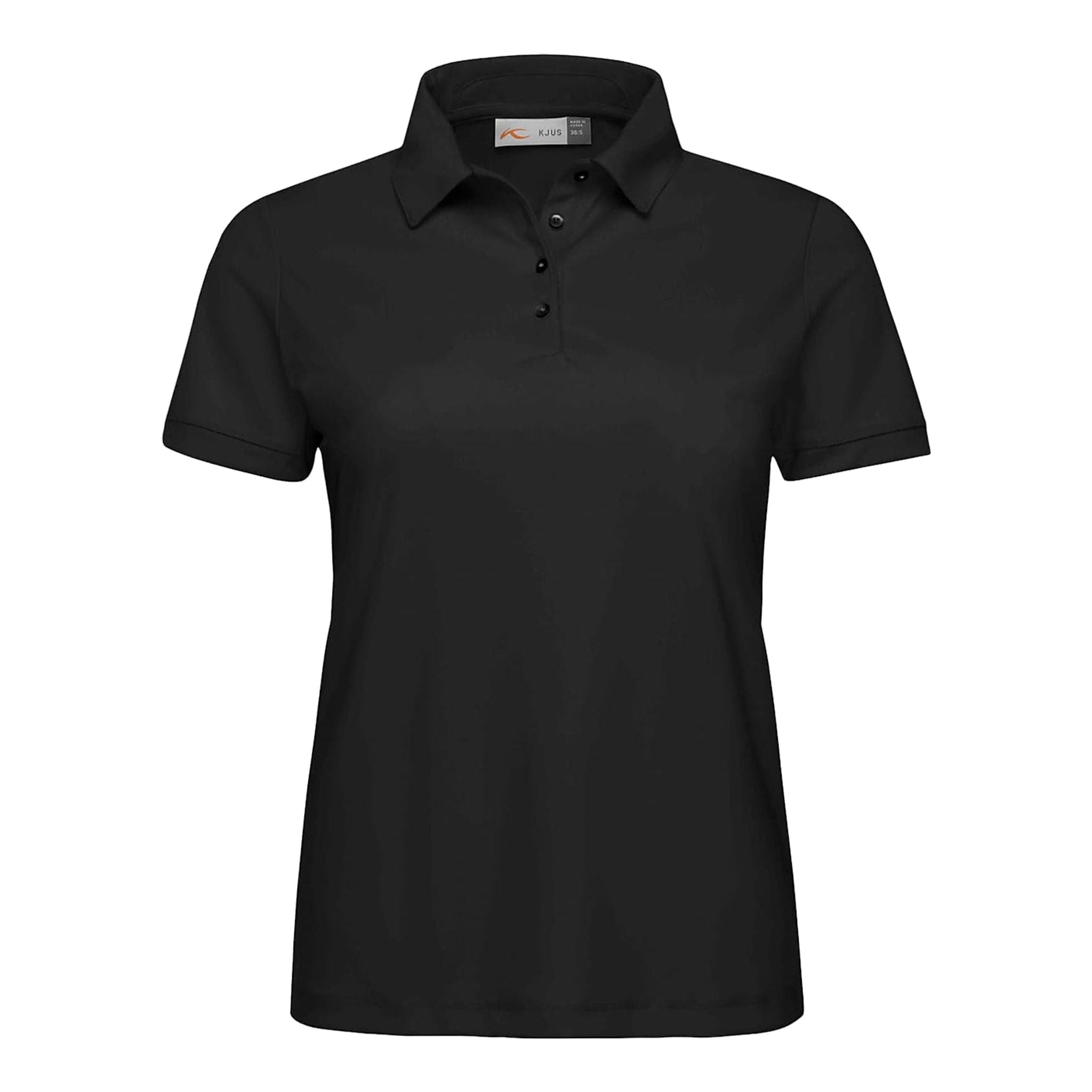 Kjus W Sora SS Polo Schwarz Damen