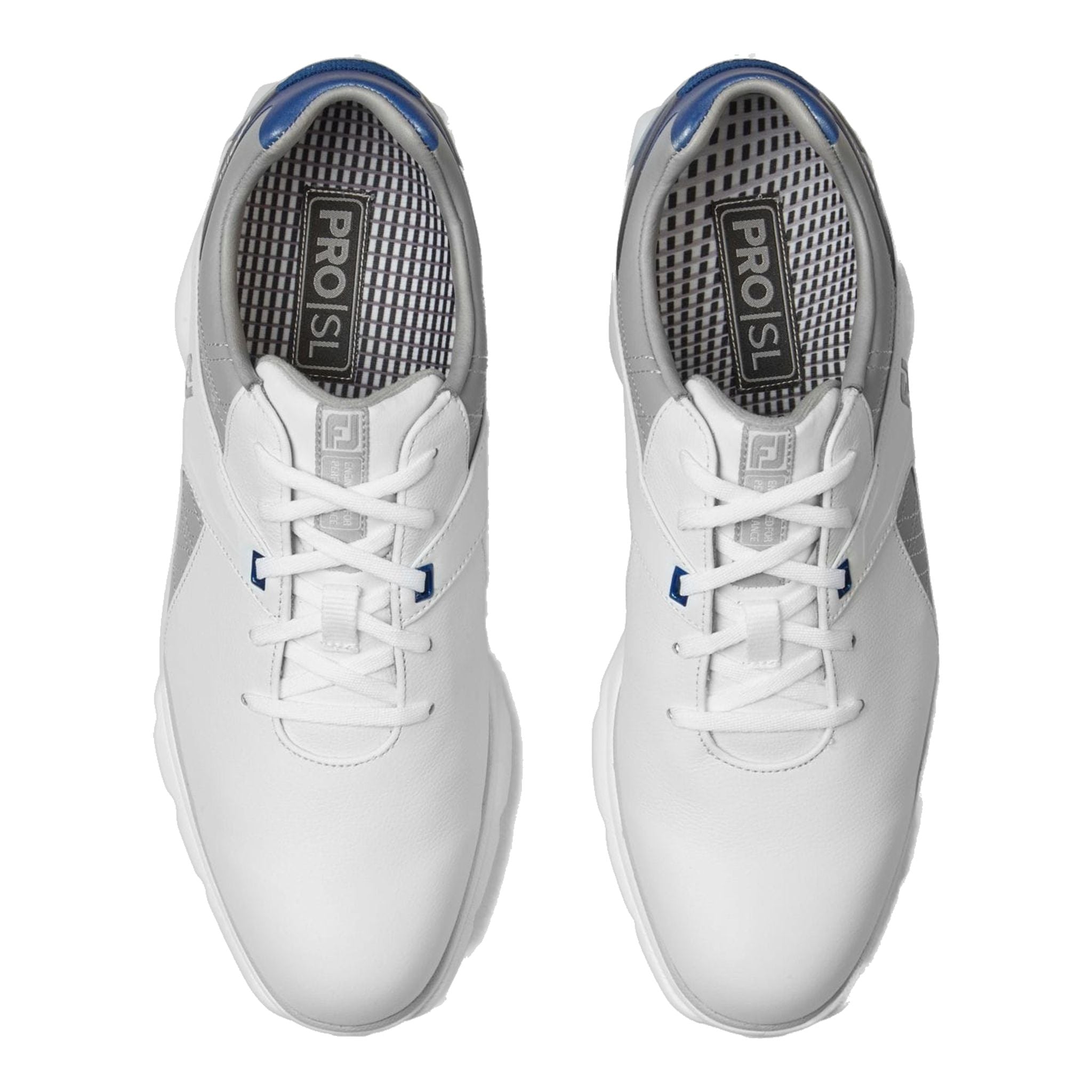 Footjoy M Pro SL White/Grey/Royal Herren