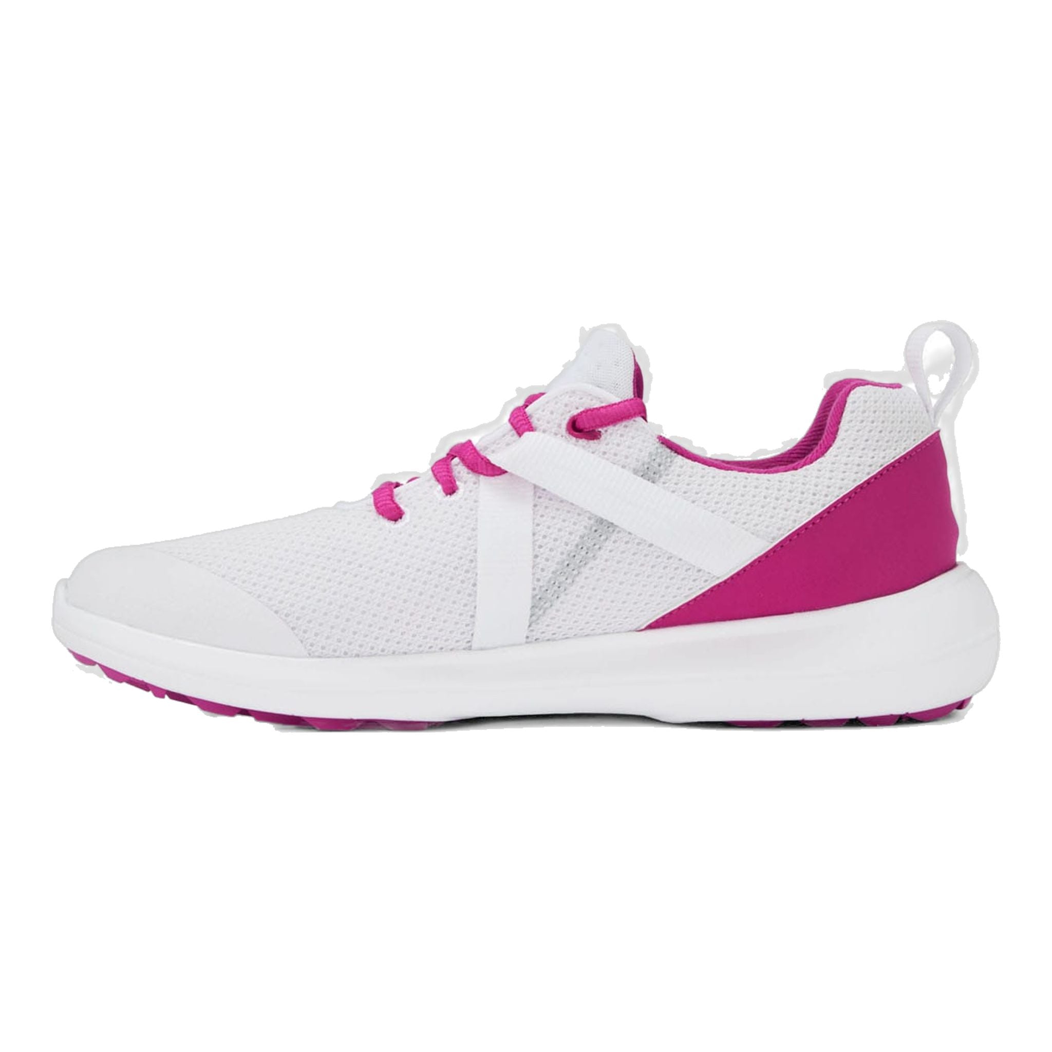 Footjoy W Flex White/Fuchsia Damen