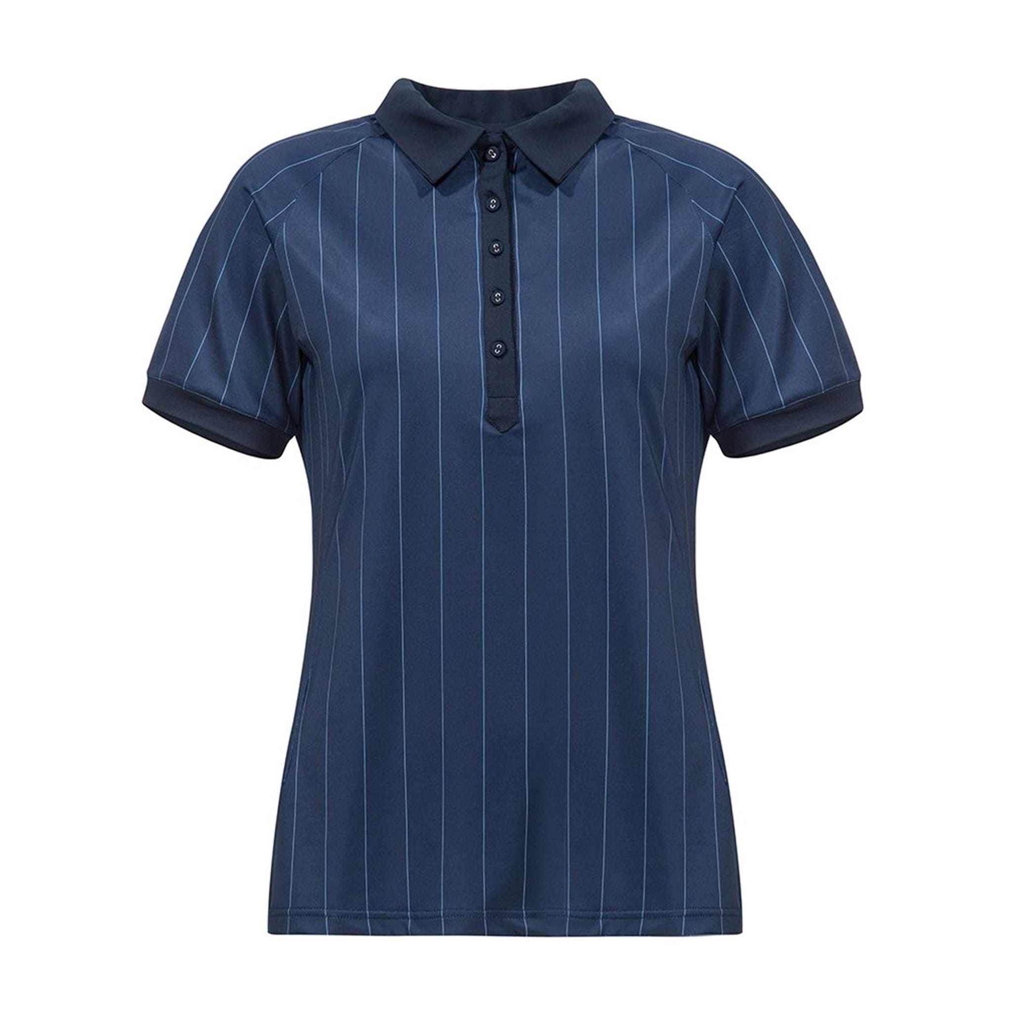 Cross Sportswear W Pinstripe Polo Navy Dámske
