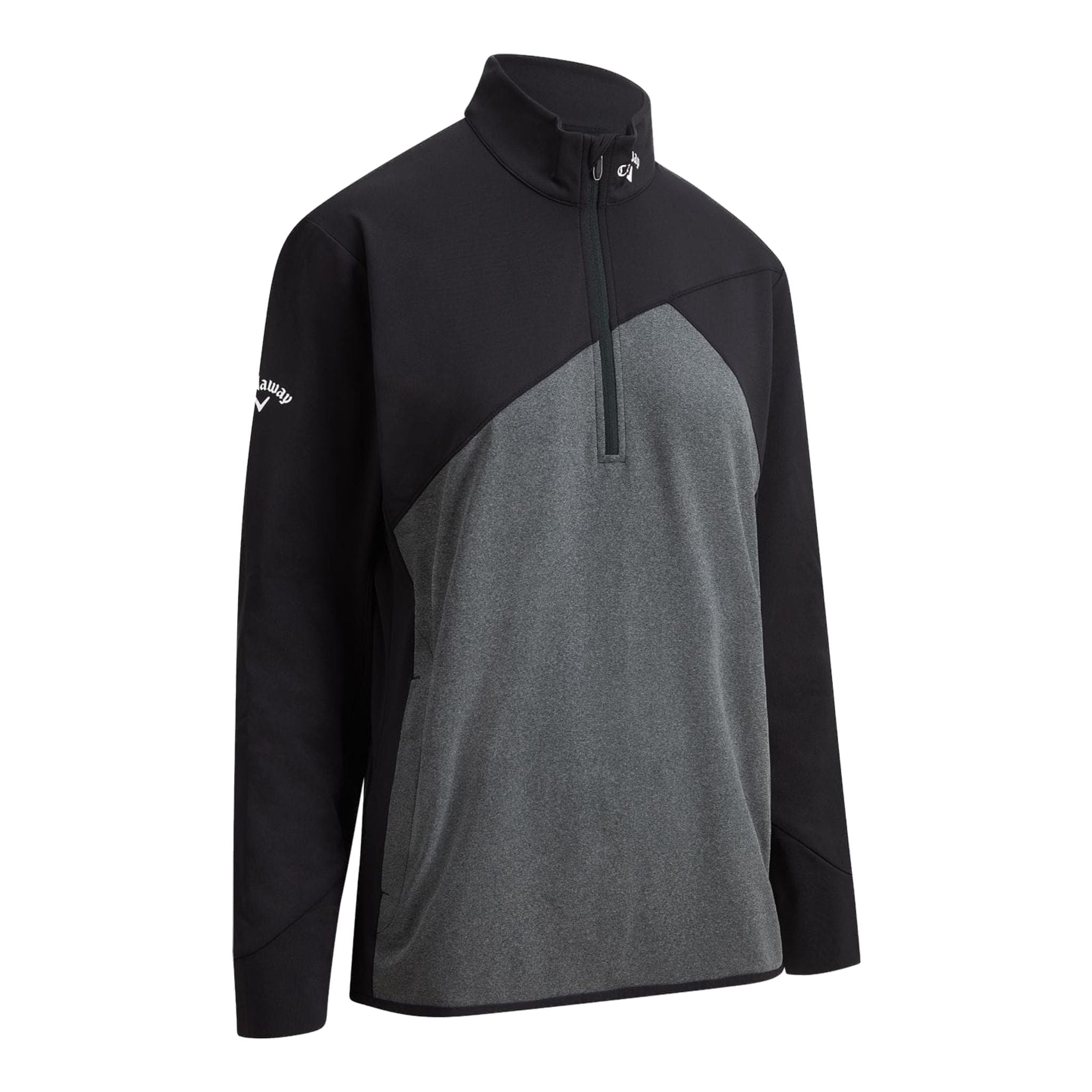 Callaway M 1/2 Zip Layer Emea Ultra Light Schwarz/Grau Herren