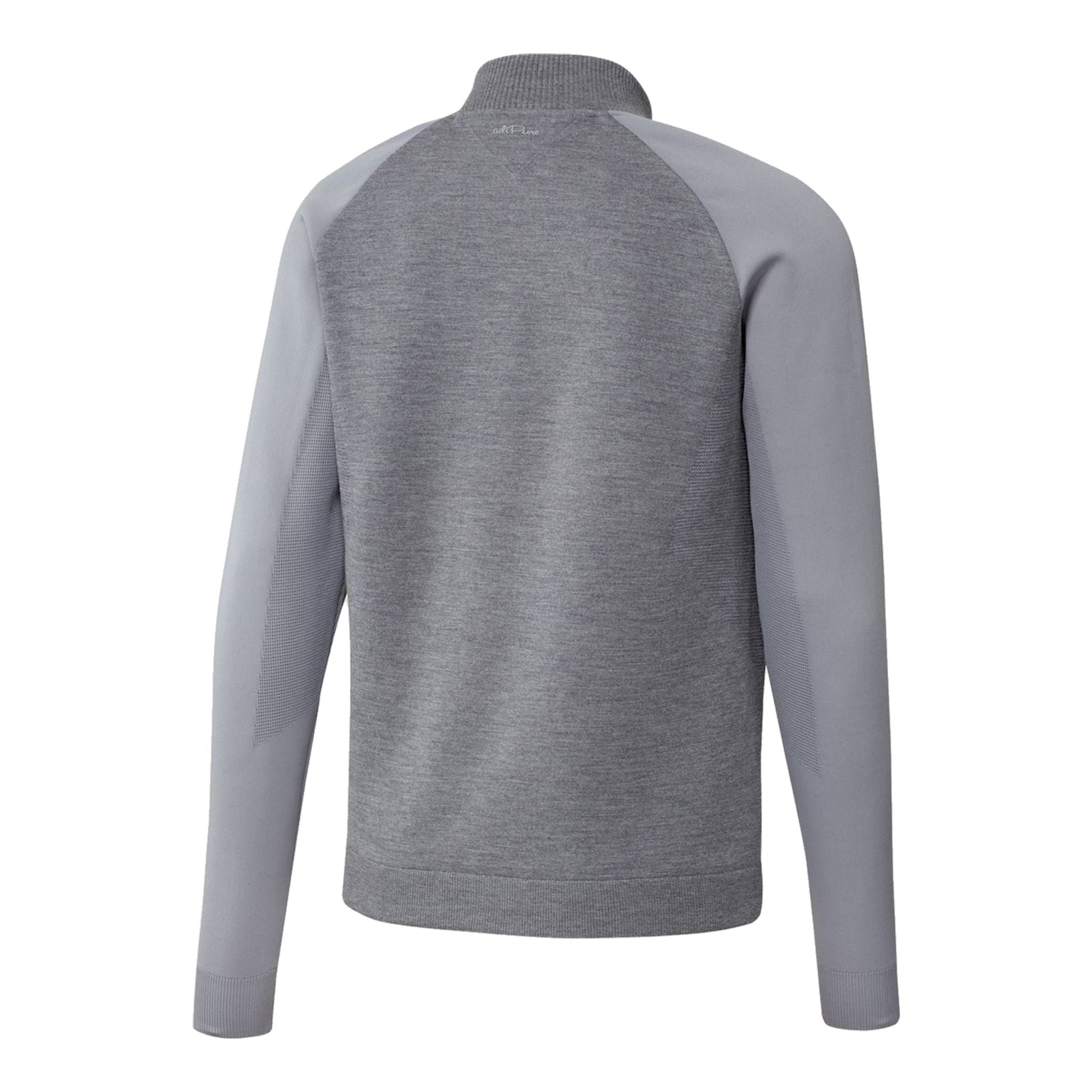 Adidas Jacke Adipure Quilted Hybrid Knit Grau Herren