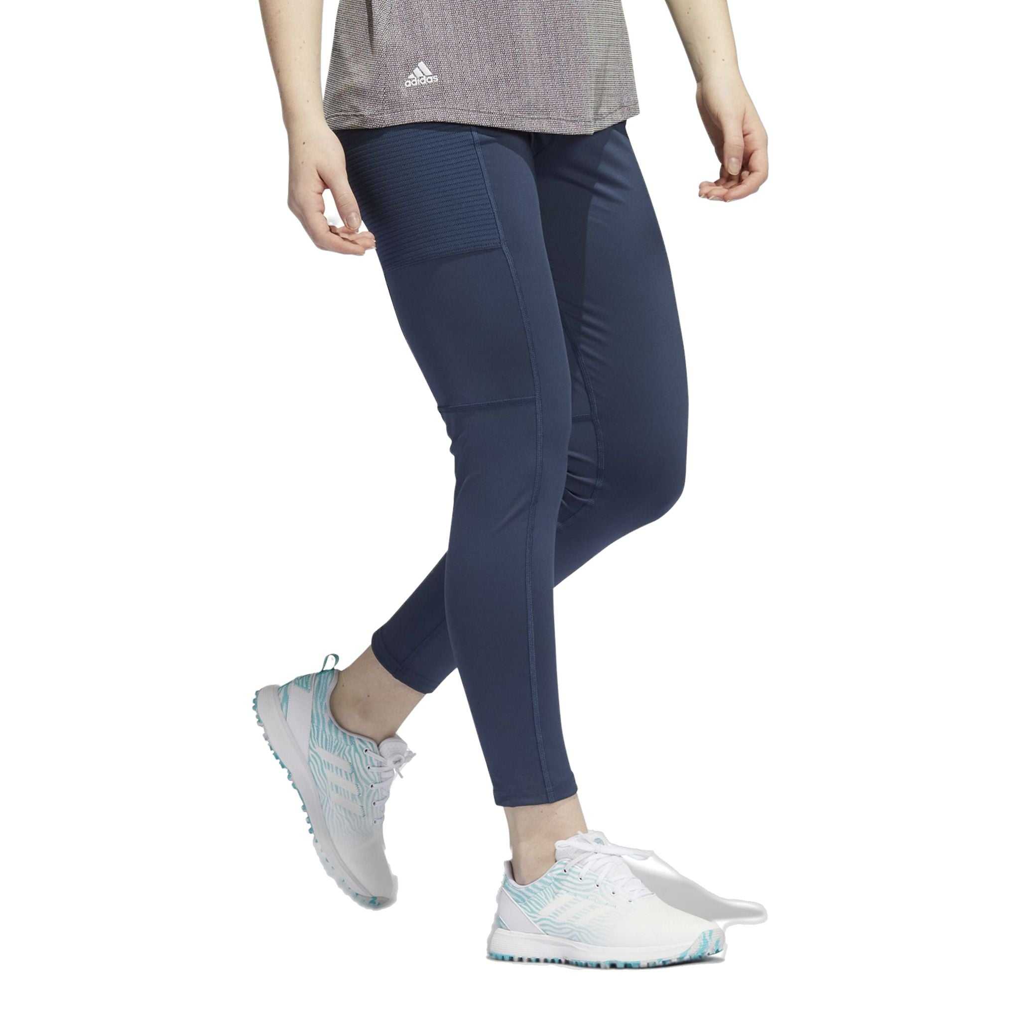 Adidas Ready Golf Leggings Navy Damen Damen