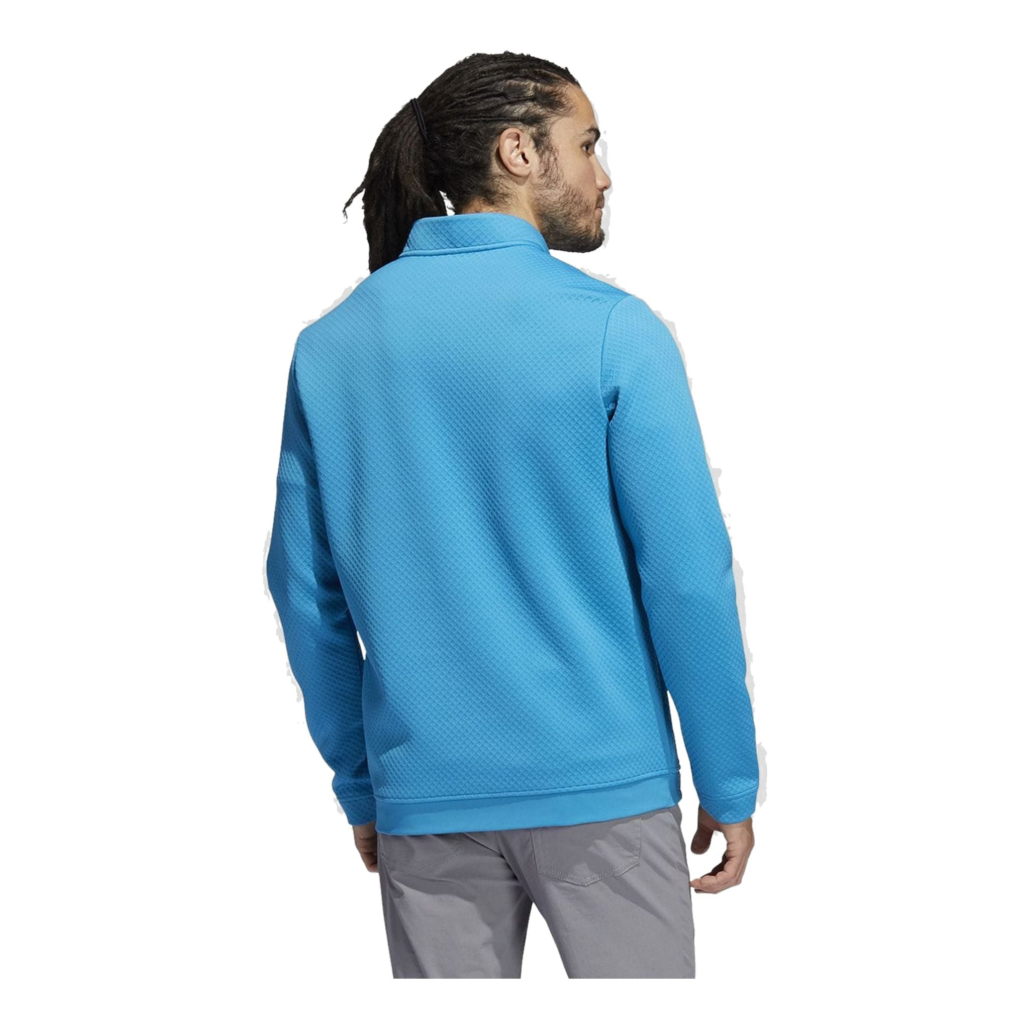 Adidas Sweater DWR Half Zip Türkis Herren