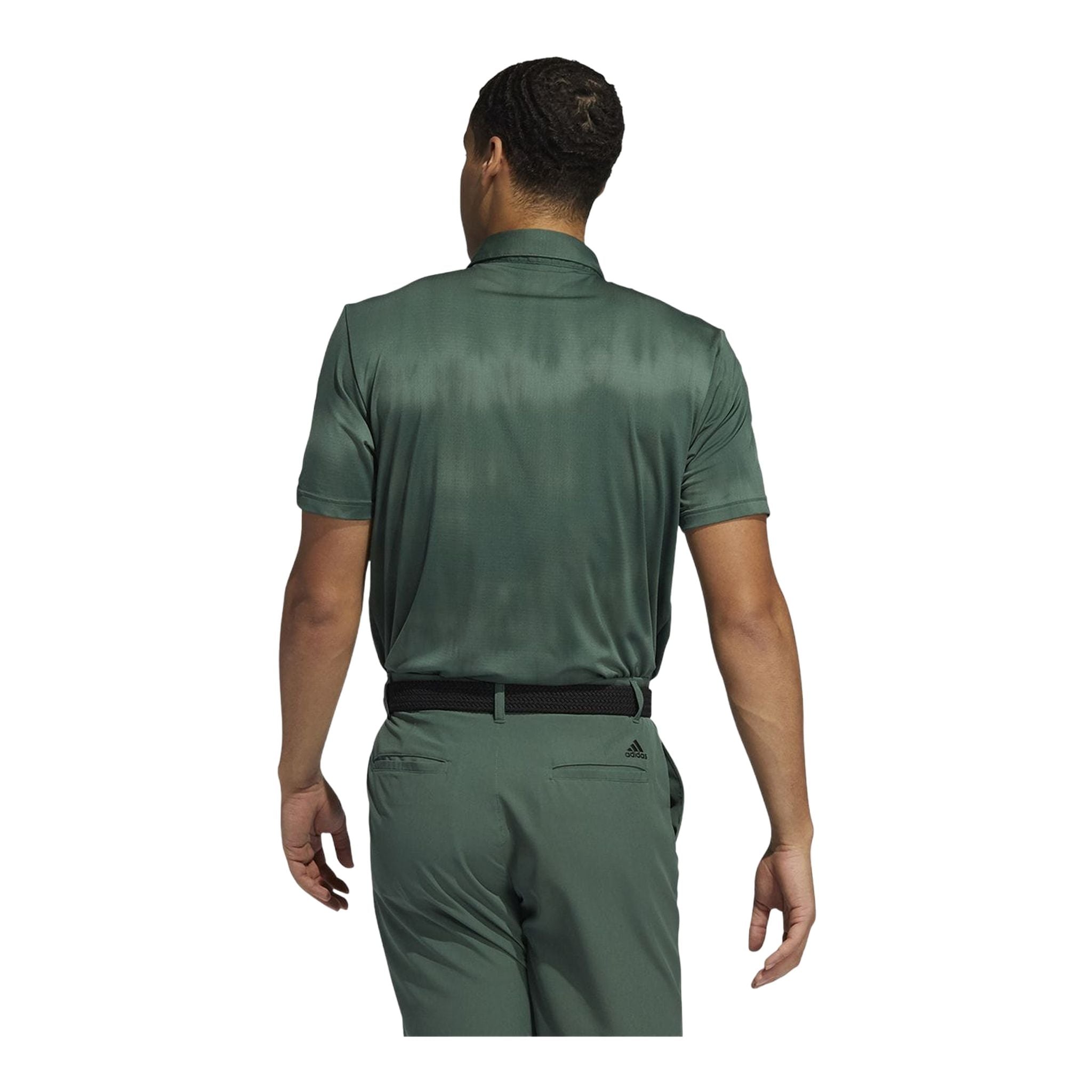 Adidas Novelty Dye SS Polo Grün/Grau Herren