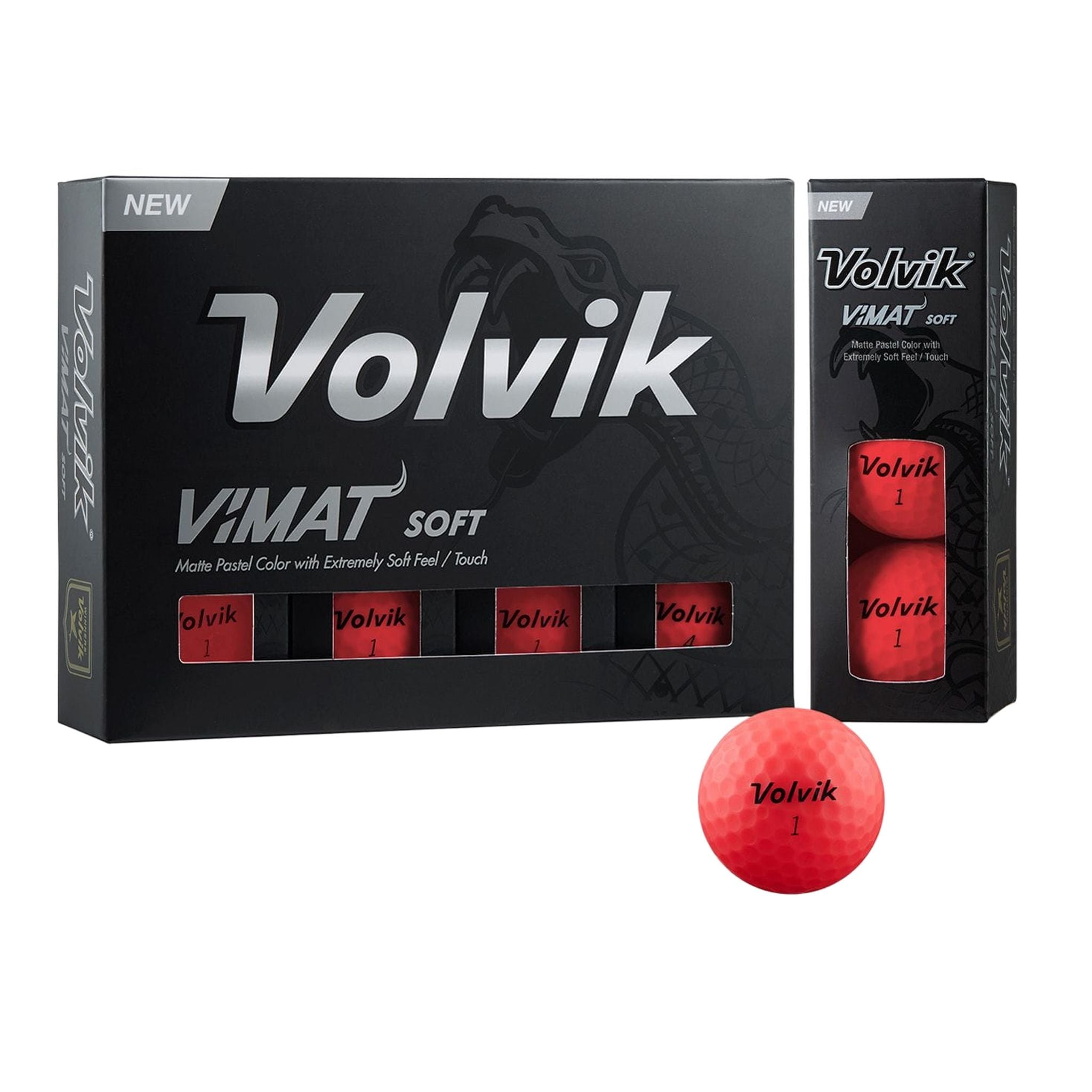 Volvik Vimat Soft 2022 12Bälle Gelb