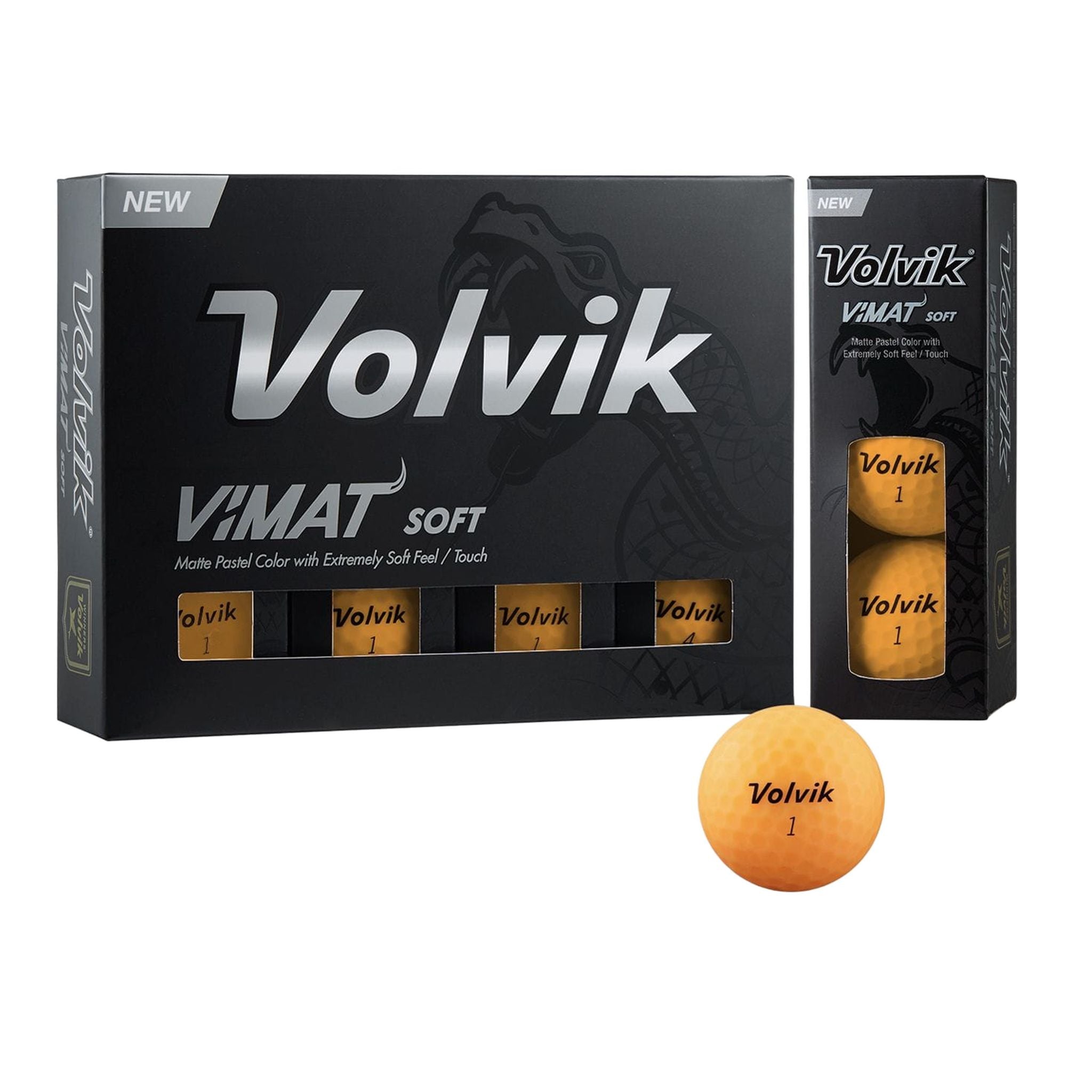 Volvik Vimat Soft 2022 12Bälle Gelb