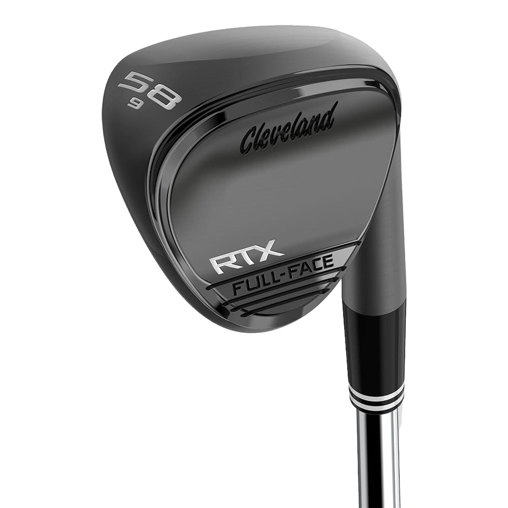 Cleveland RTX Zipcore Full Face Black Satin Wedge Herren