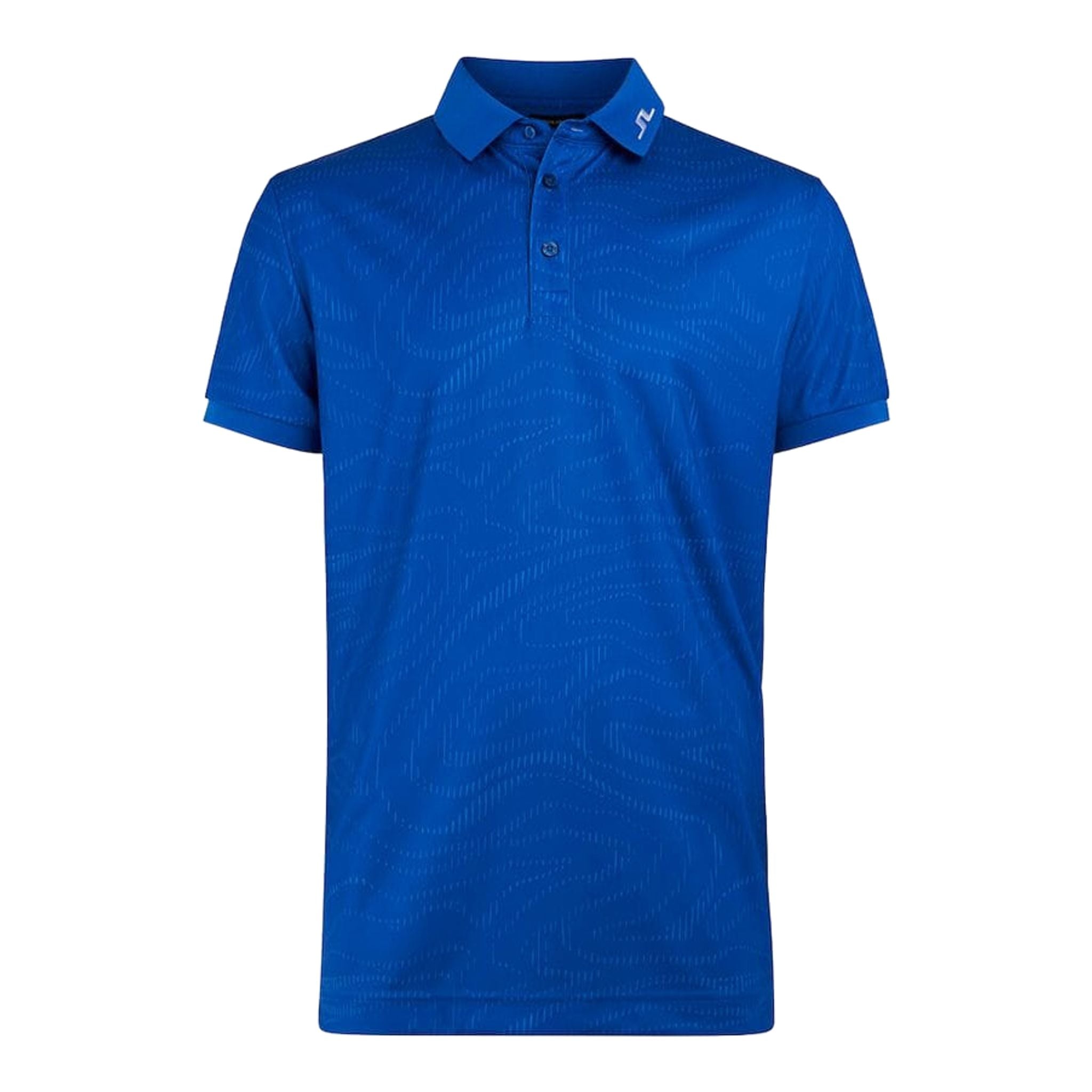 J. Lindeberg KV Regular Fit Print Poloshirt Herren