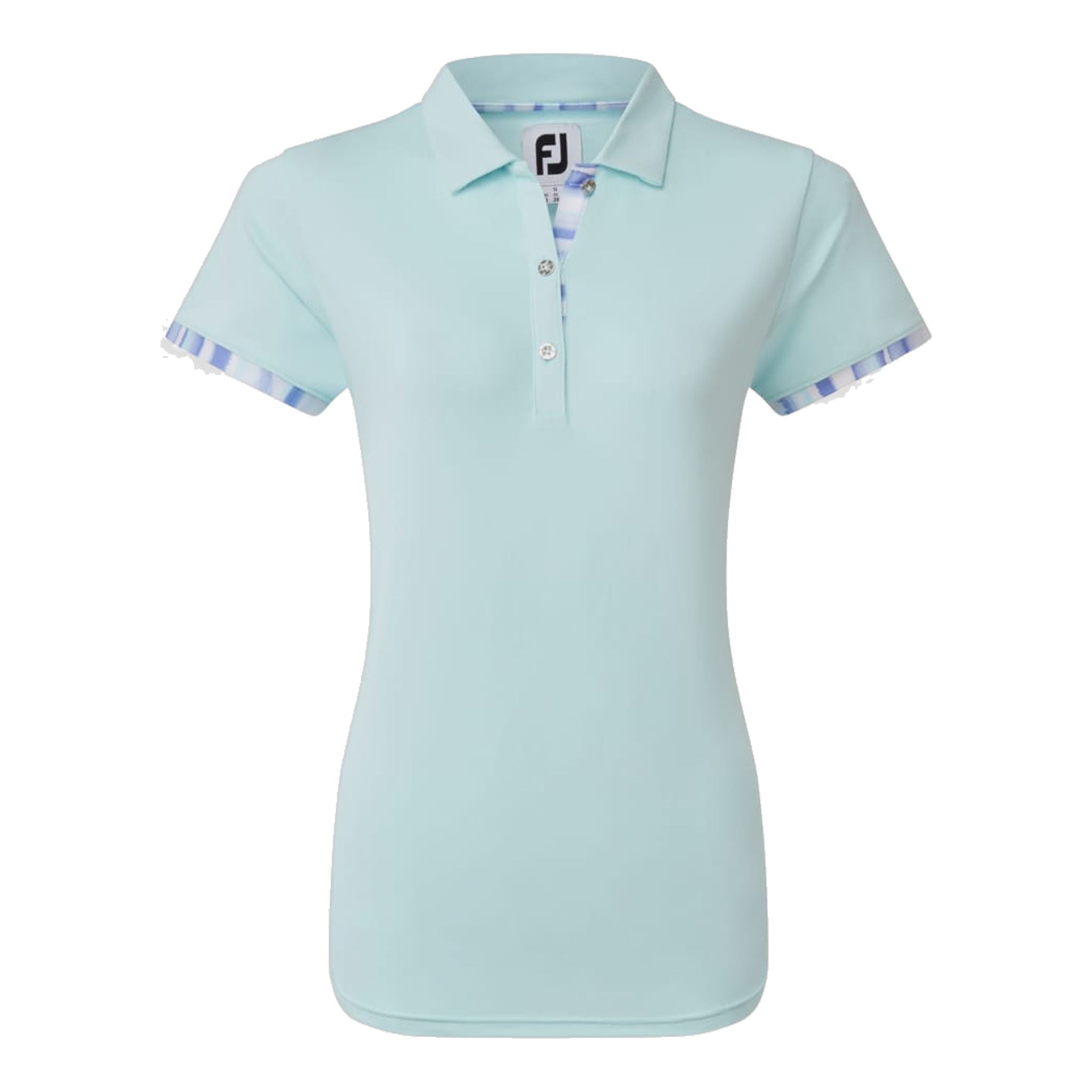 Footjoy Polo Watercolour Trim Pique Damen