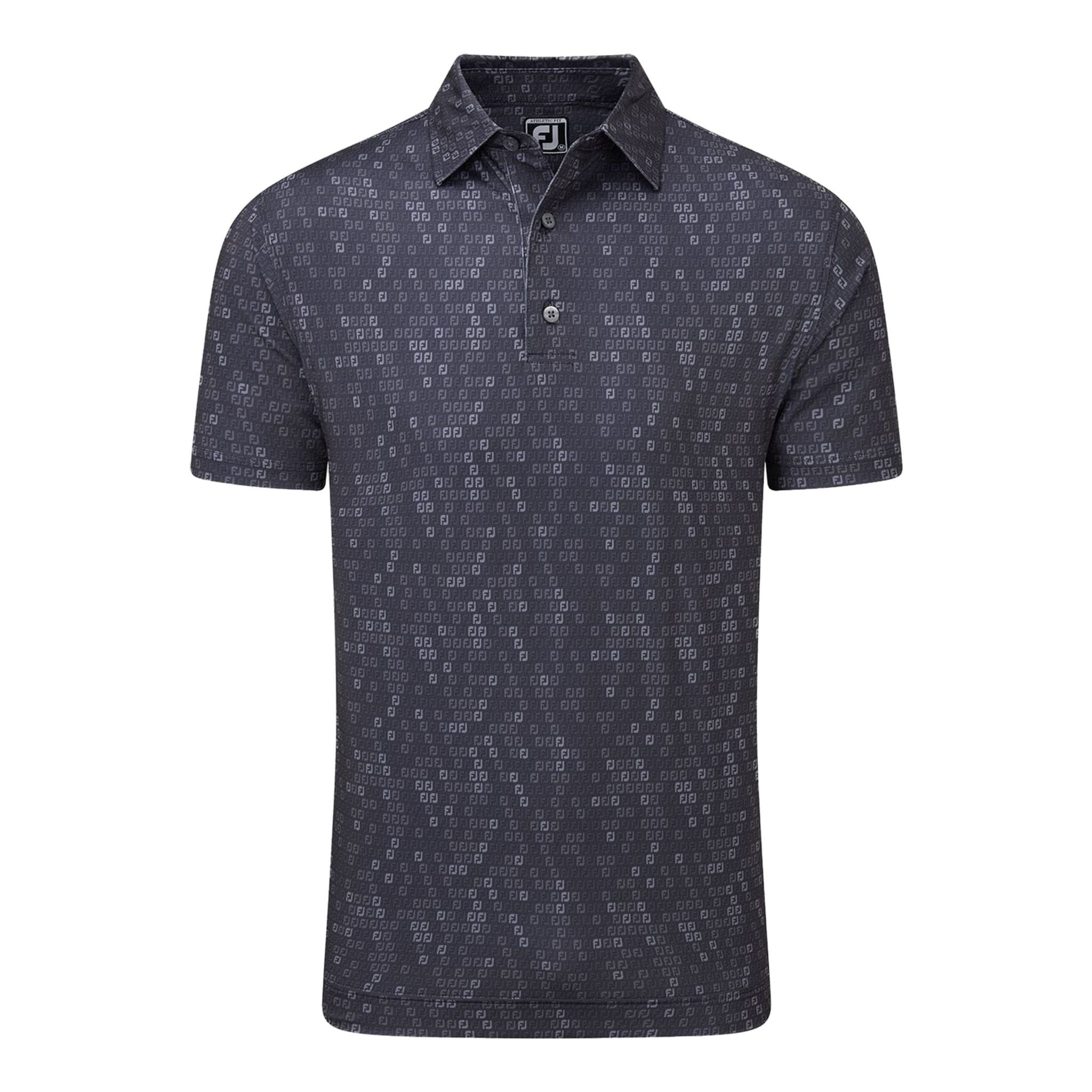 Footjoy Digital Camo Print Lisle Polo Herren