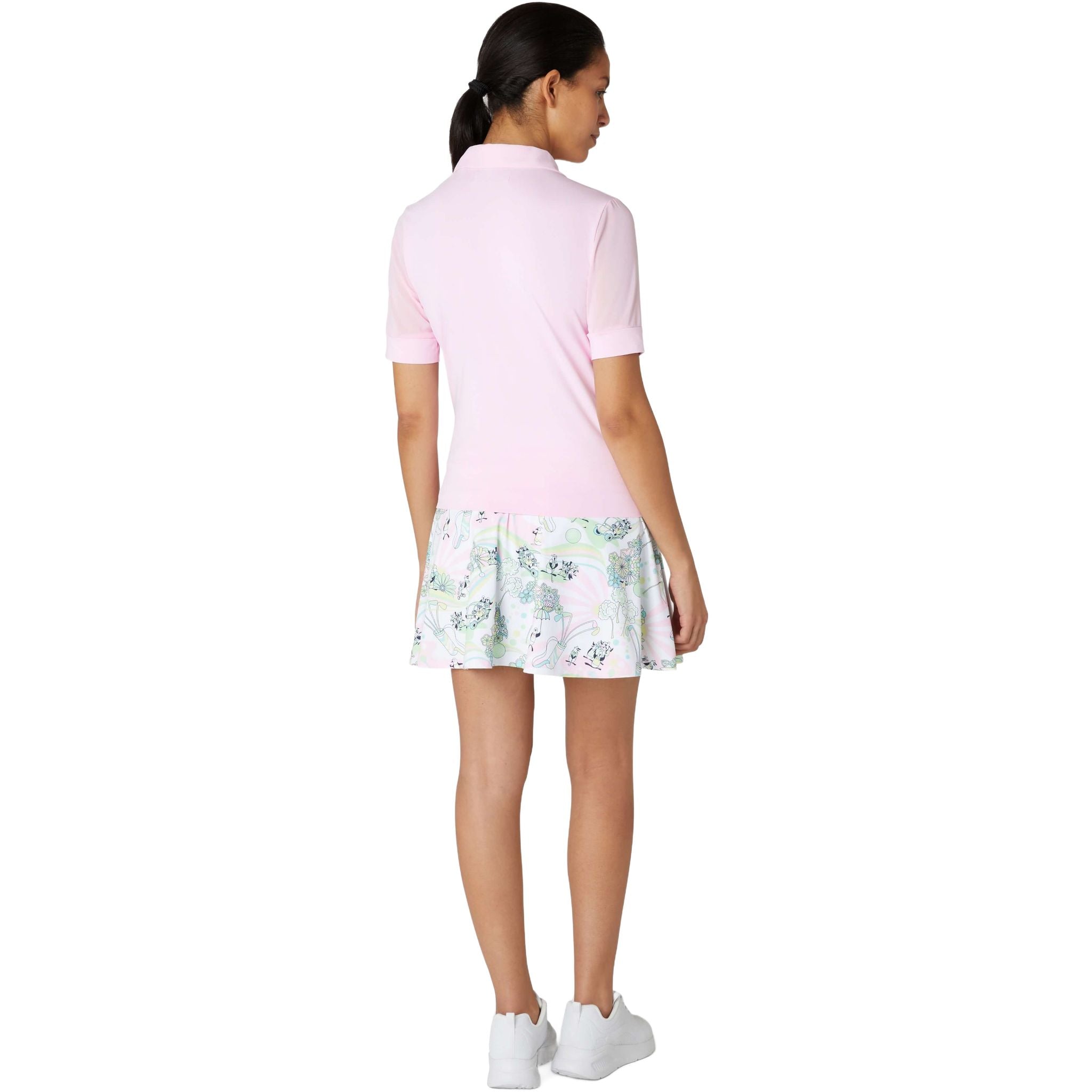 Original Penguin 1/2-Sleeve Mesh Blocked Polo Damen