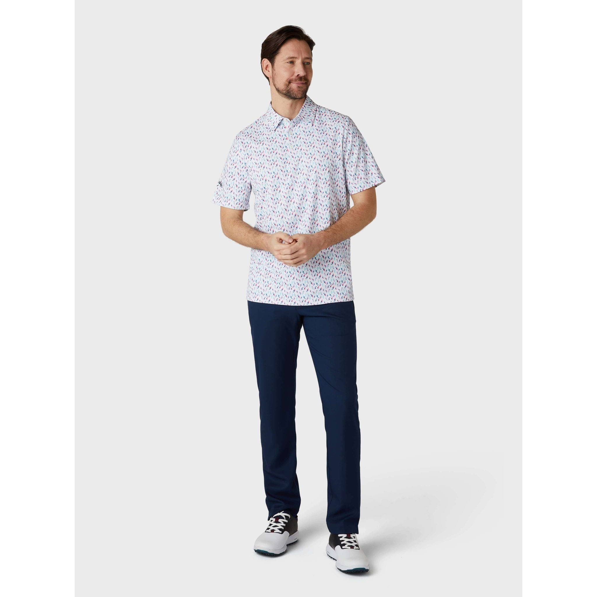 Callaway All Over Bir Polo Herren