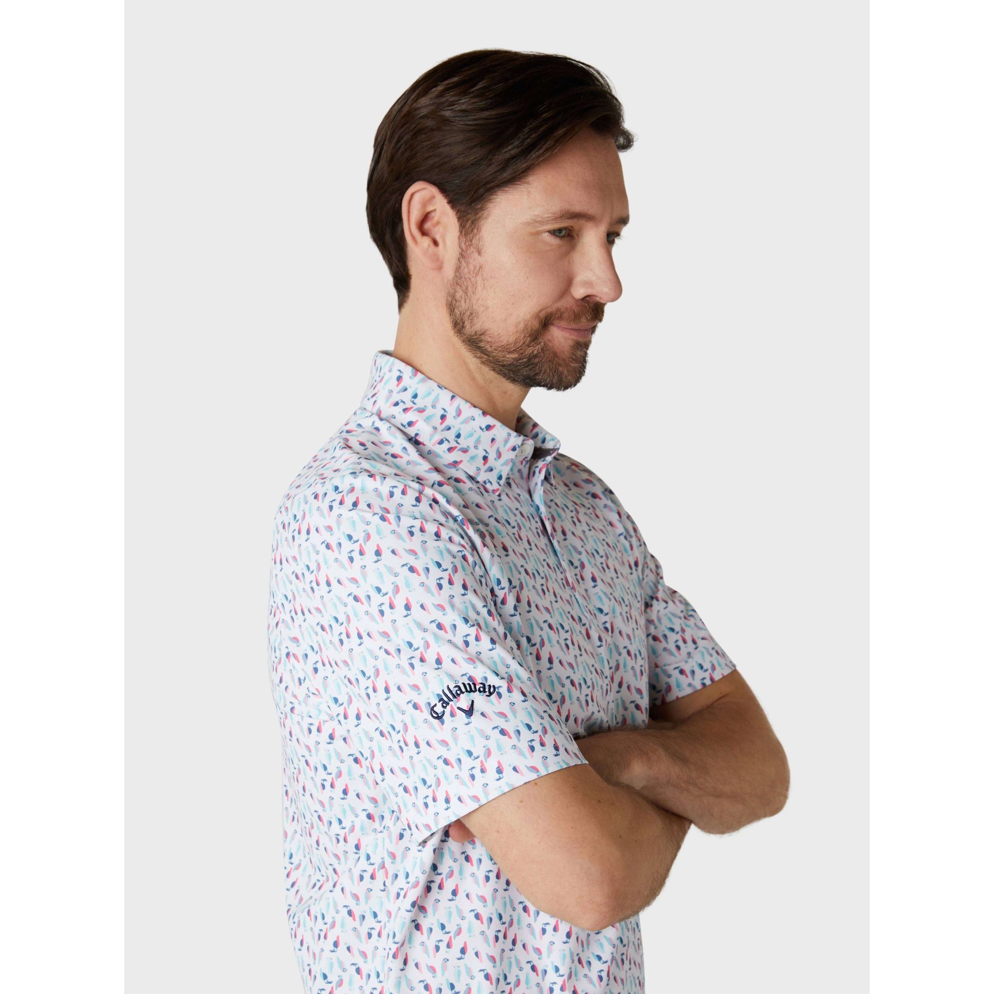 Callaway All Over Bir Polo Herren