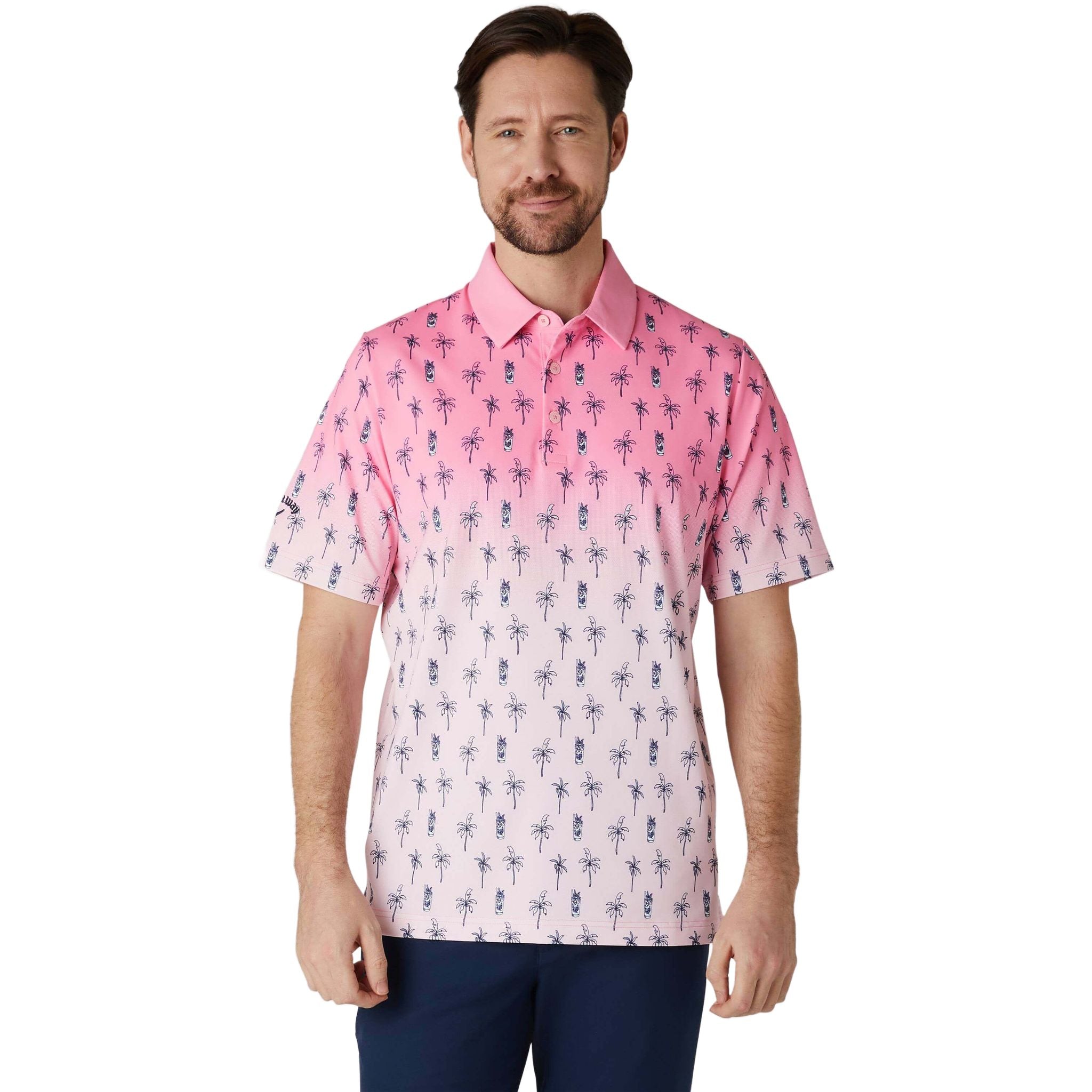 Callaway Short Sleeve Mojito Ombre Polo Herren