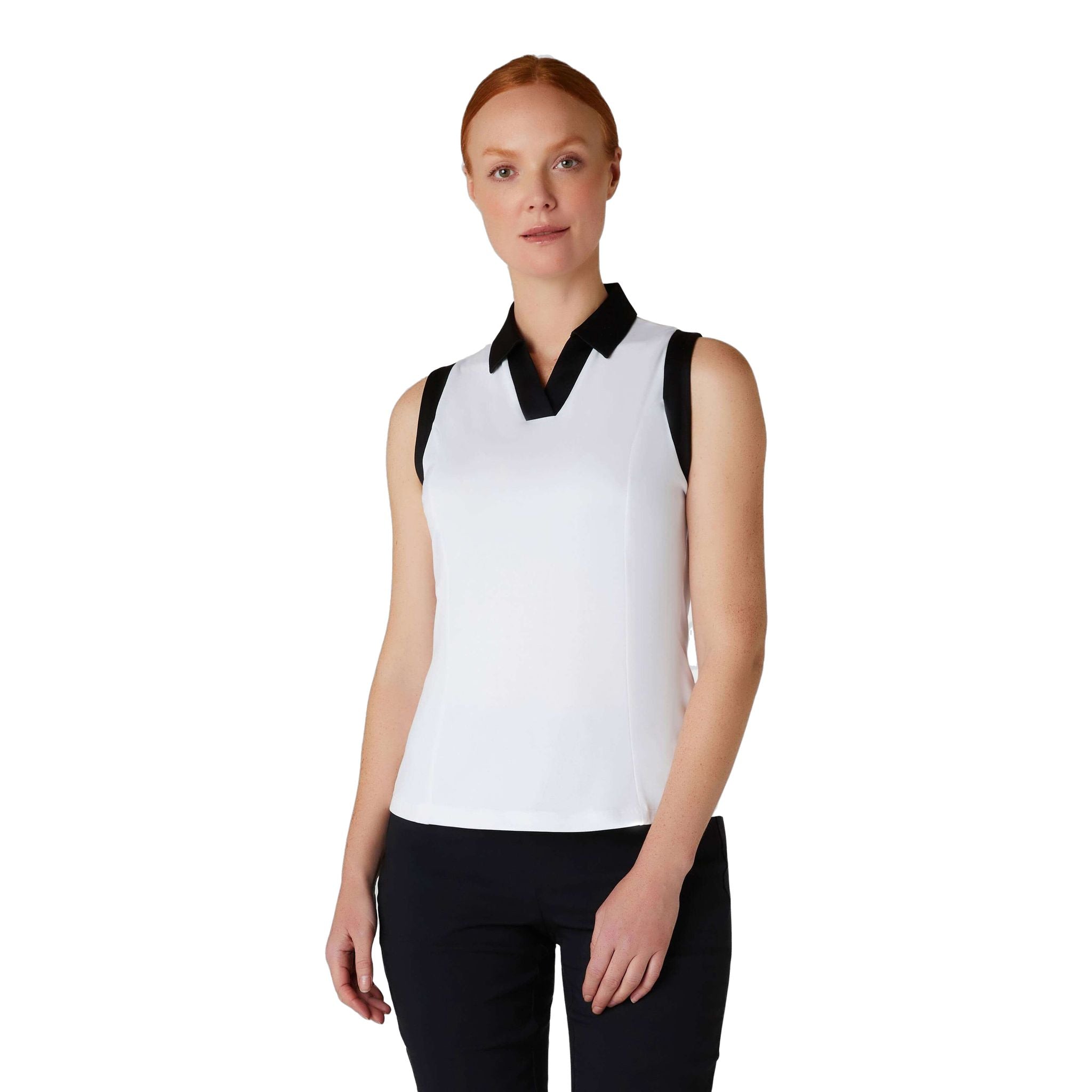 Callaway Sleeveless Colorblock Polo Damen
