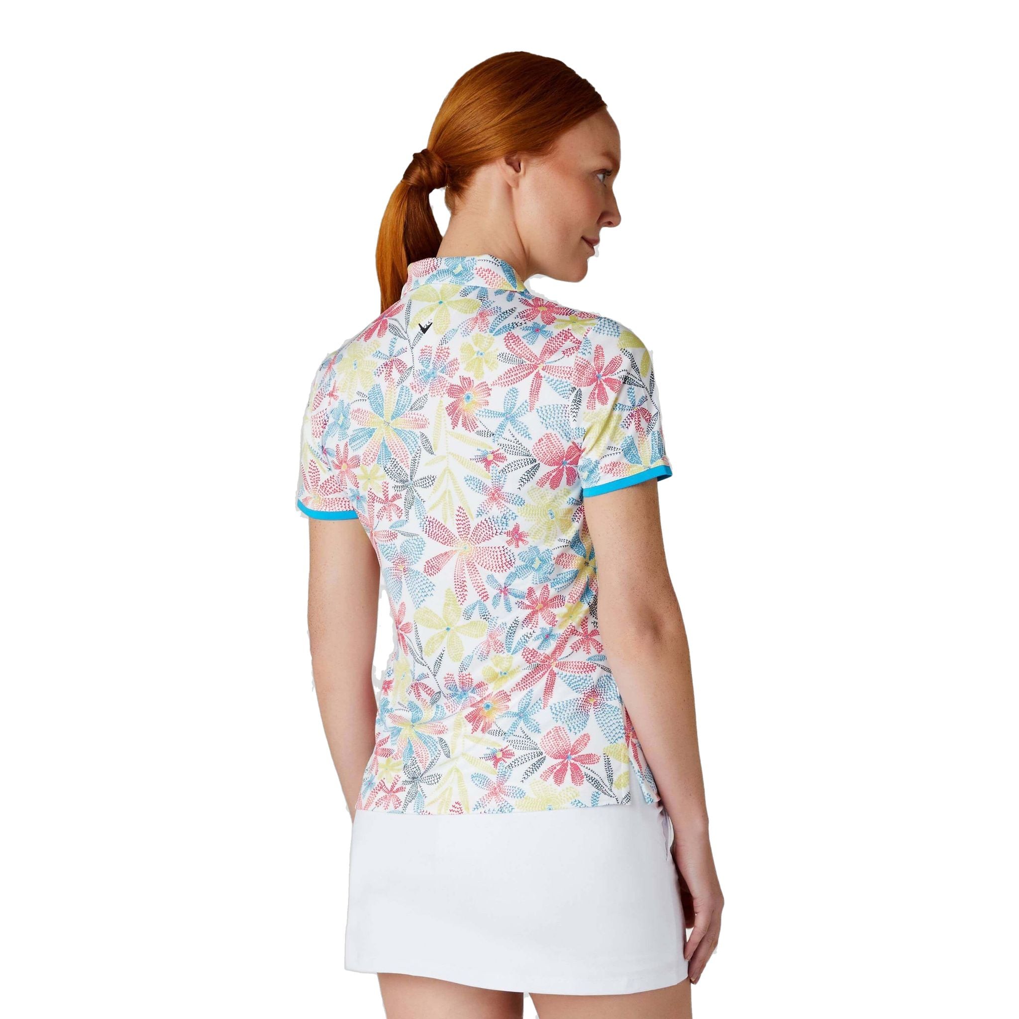 Callaway Allover Chev Flor Shirt Damen