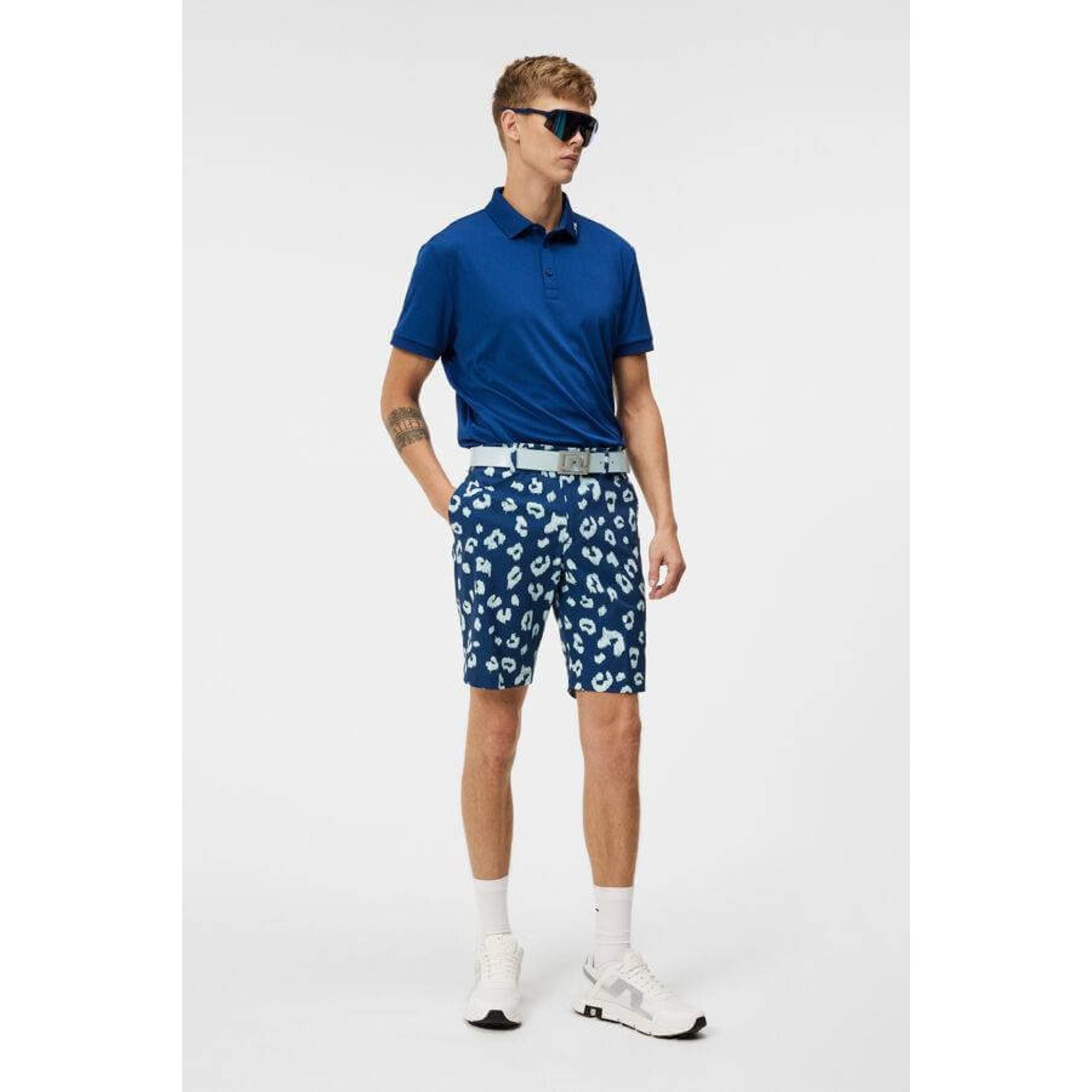 J. Lindeberg KV Regular Fit Print Polo Herren
