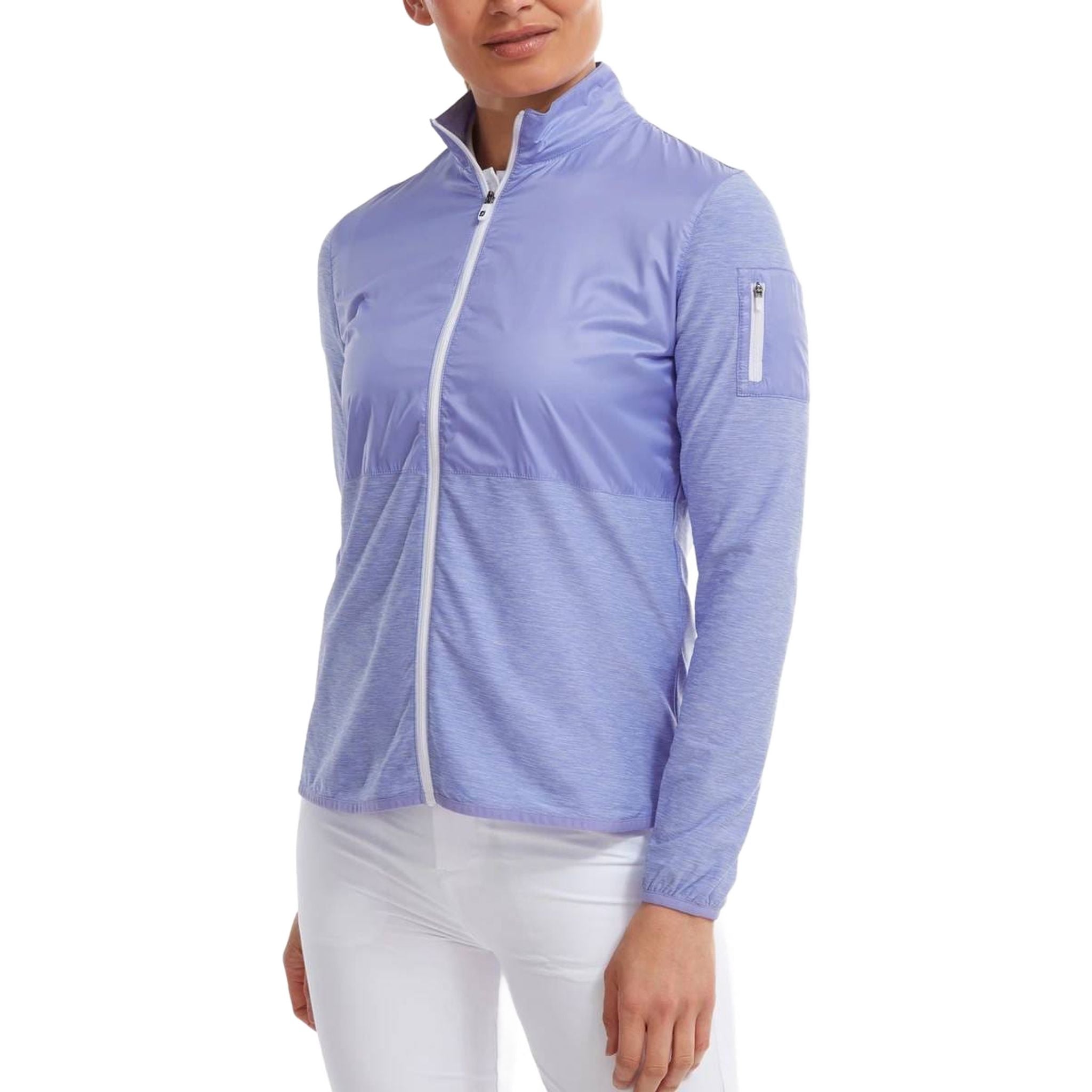 Footjoy Full-Zip Space Dye Midlayer Damen
