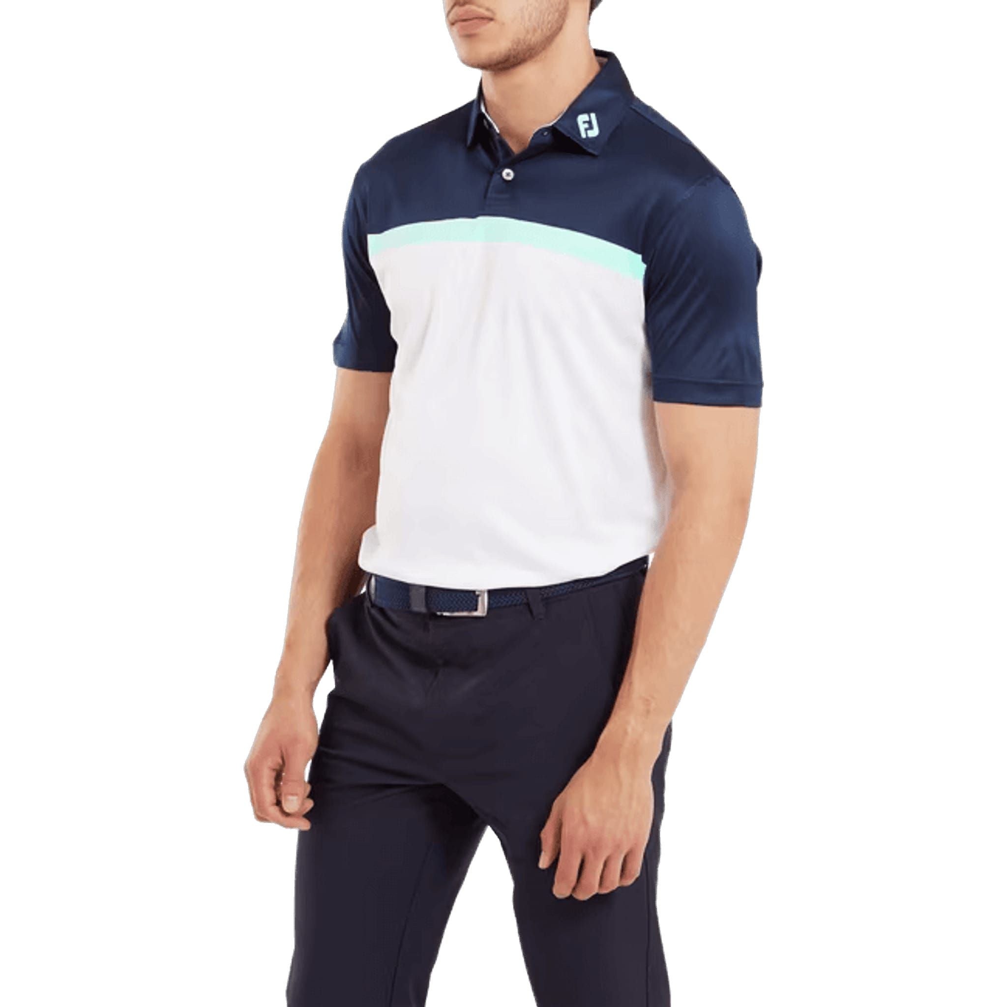 Footjoy Footjoy Colour Block Lisle Polo Herren Herren