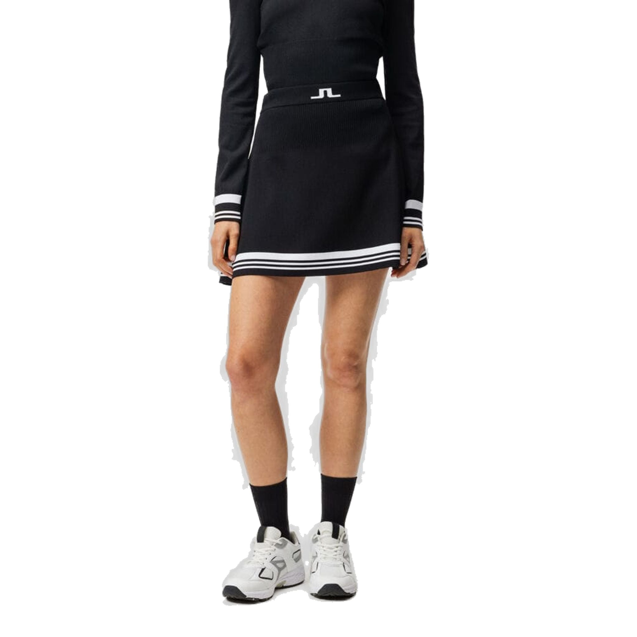 J. Lindeberg Frida Stripe Knitted Skort Damen