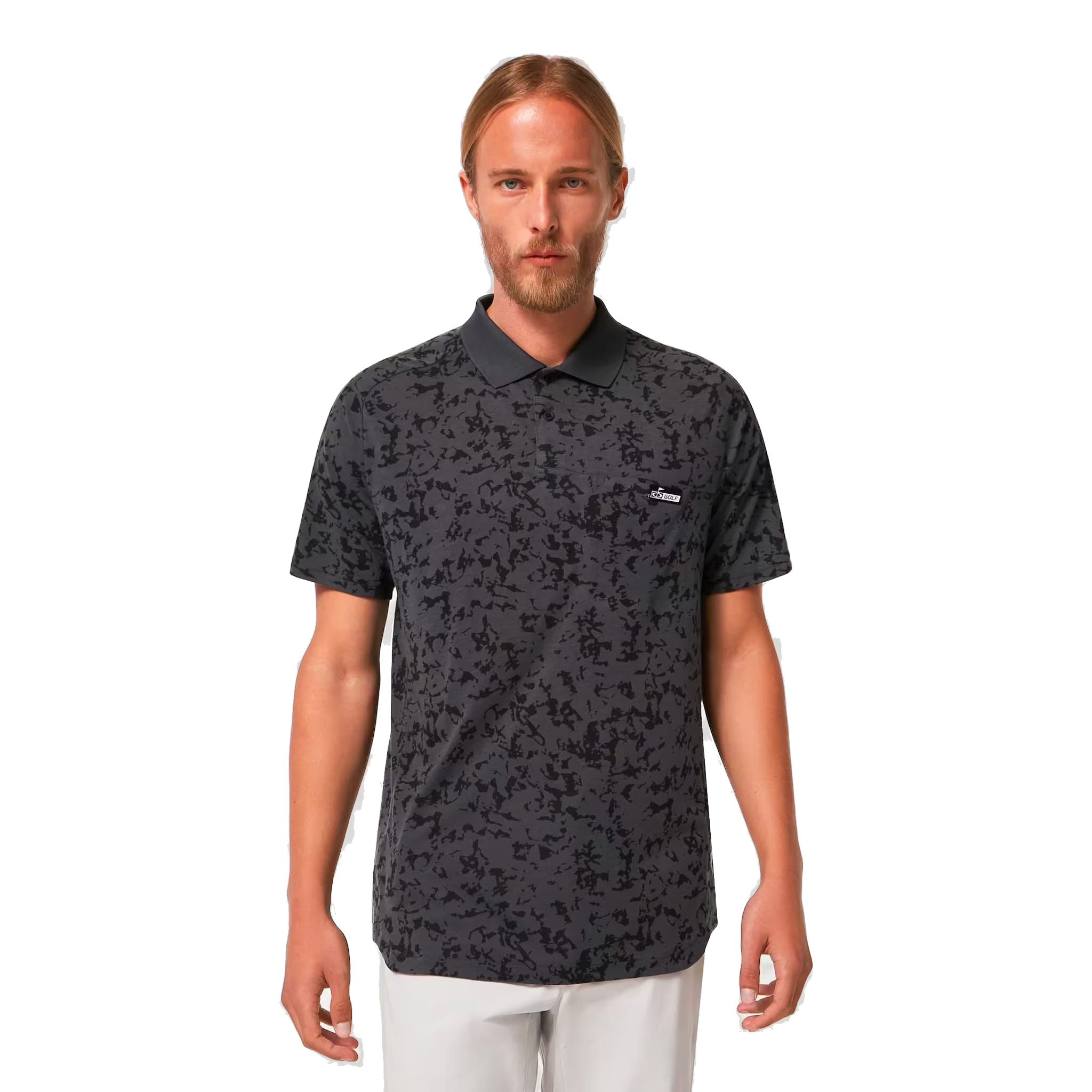 Oakley Sand Camo Panel Poloshirt Herren