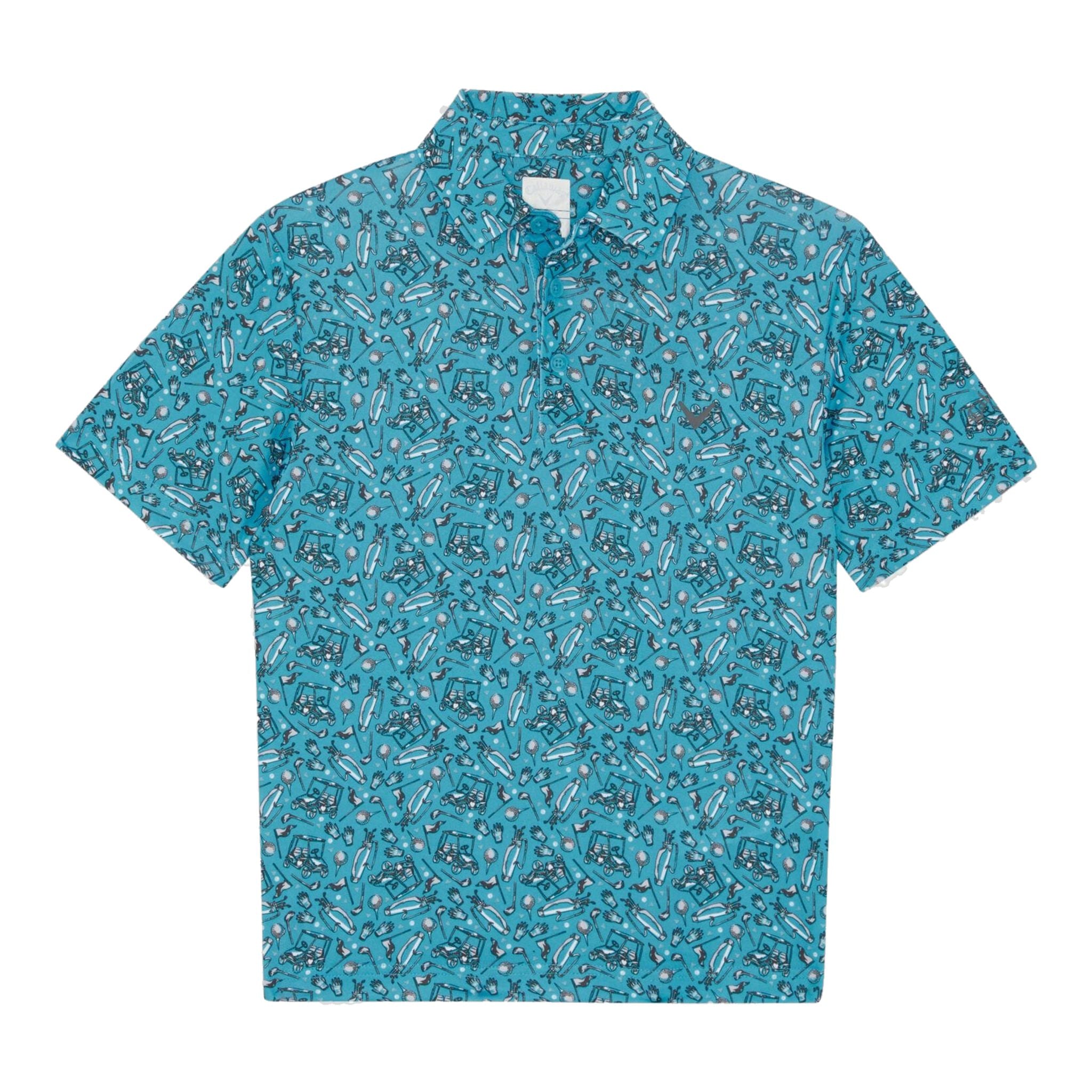 Callaway All Over Golf Printed Poloshirt