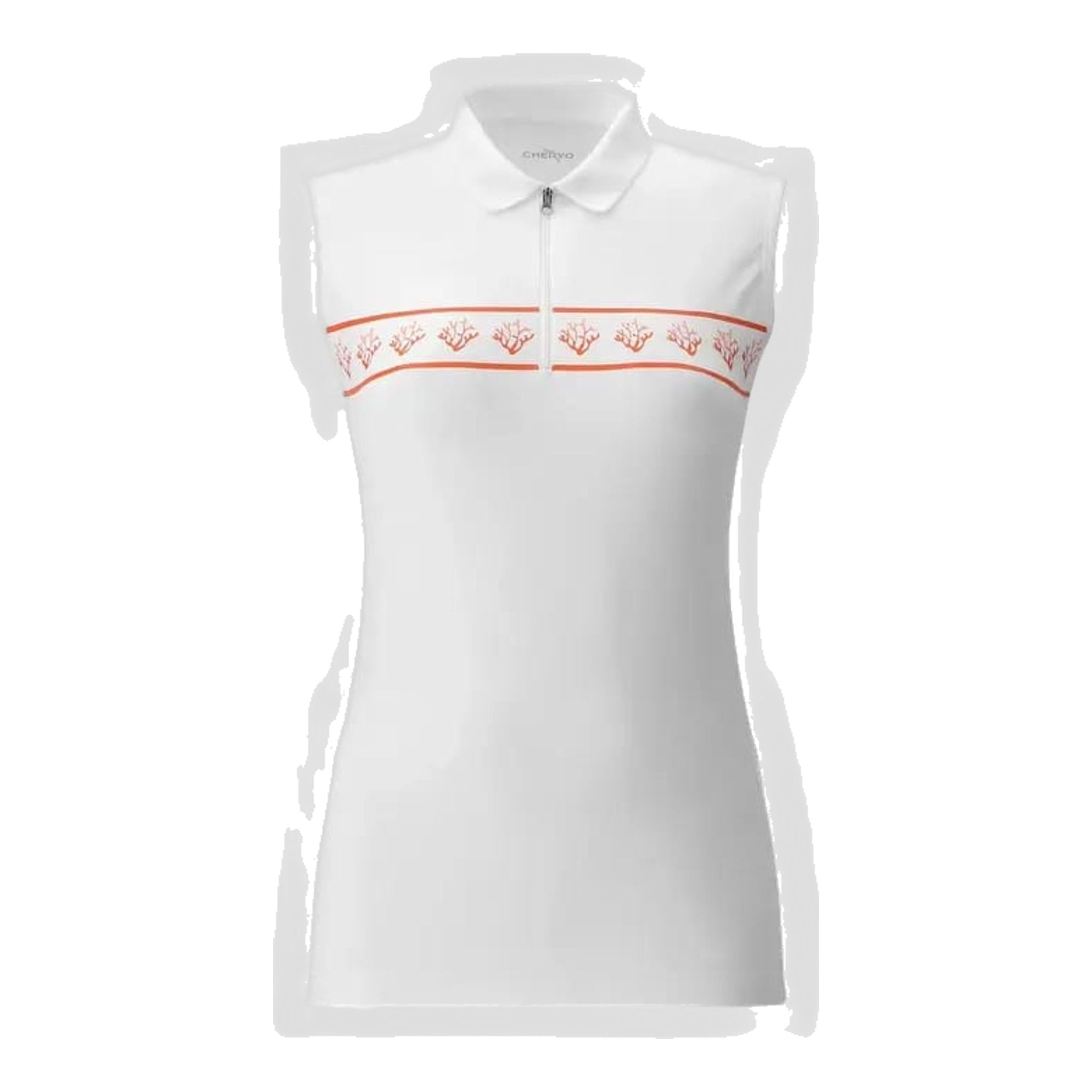Chervo And Sleveless Polo Damen