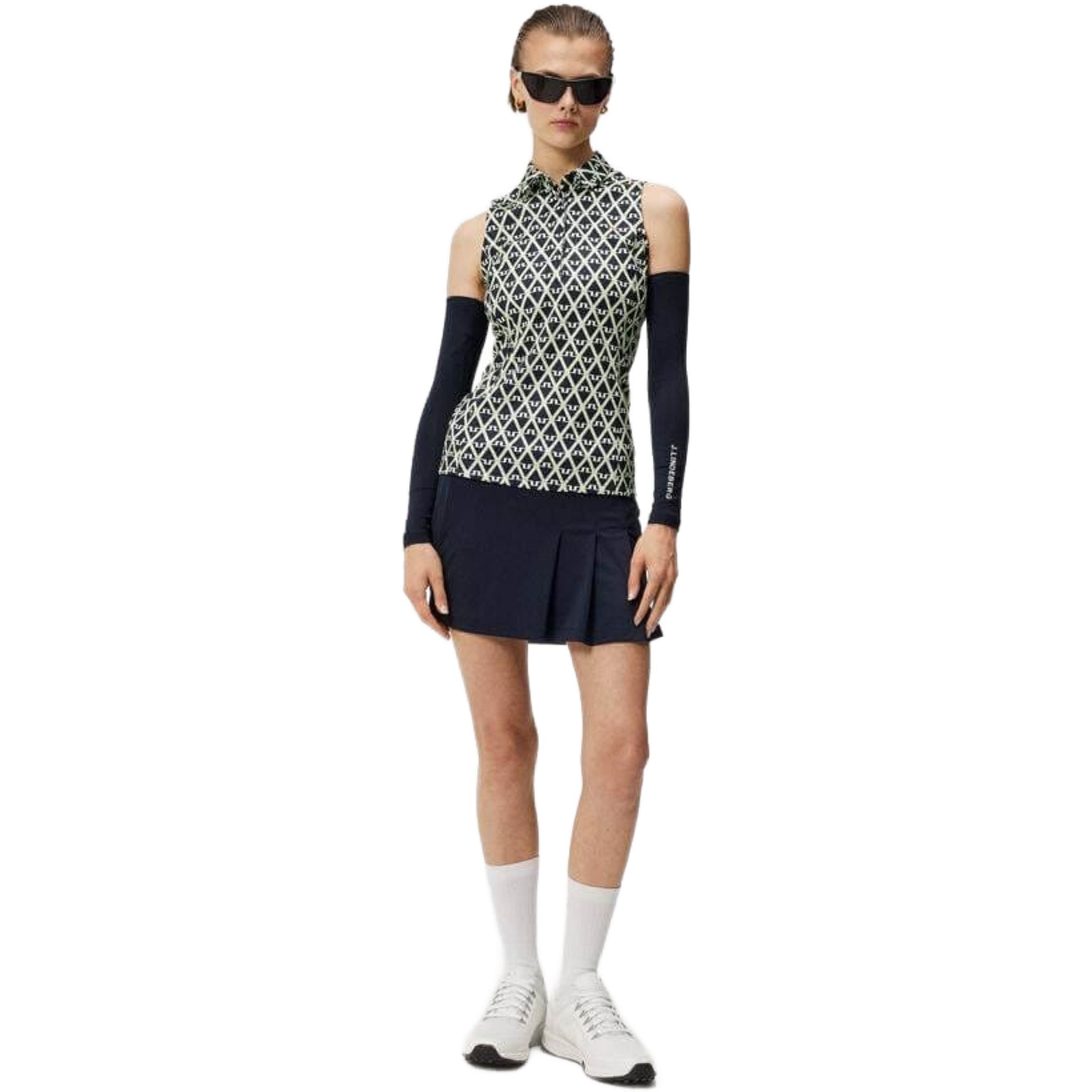 J. Lindeberg Dena Print Sleeveless Top Damen