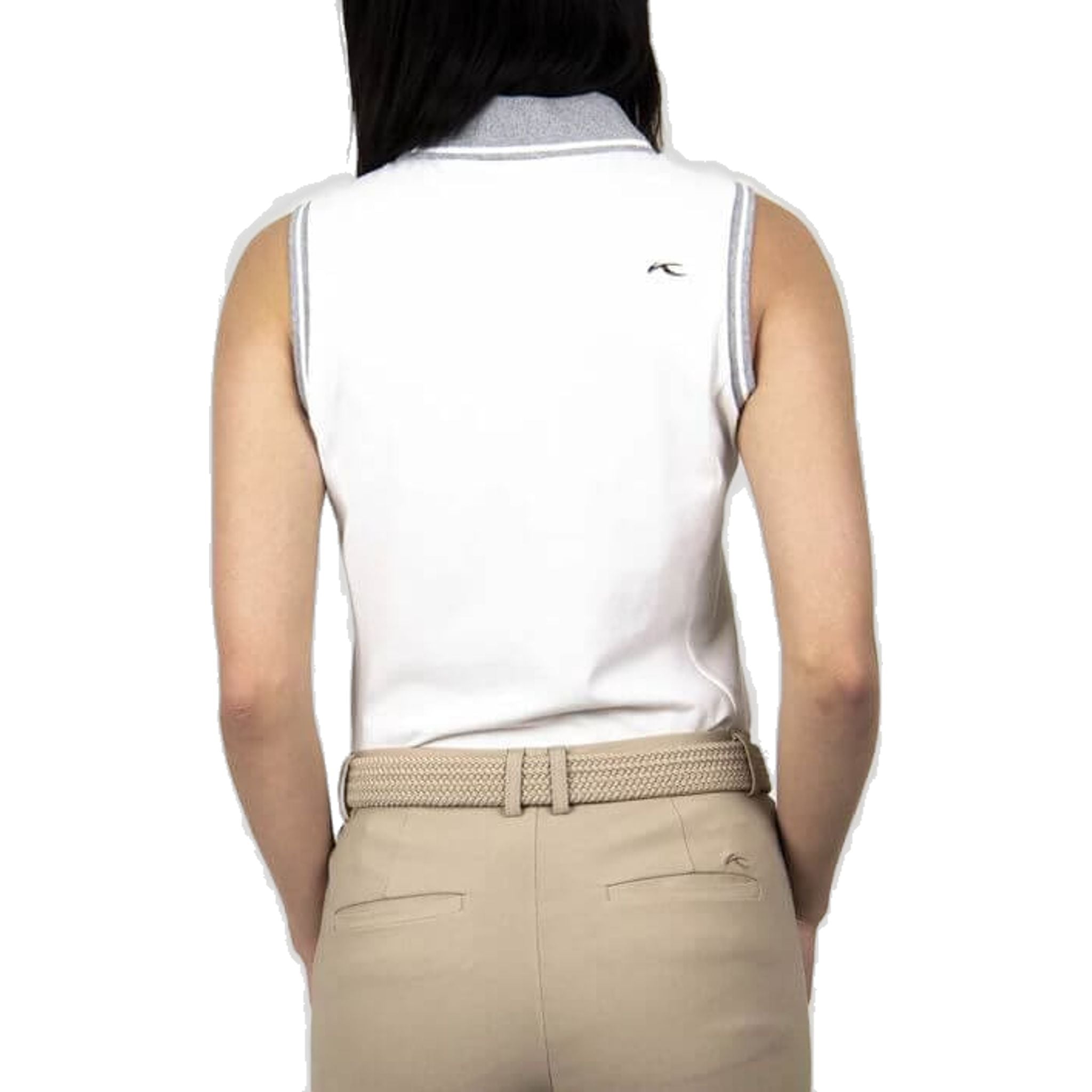 Kjus Vneck S/L Golfpolo Damen
