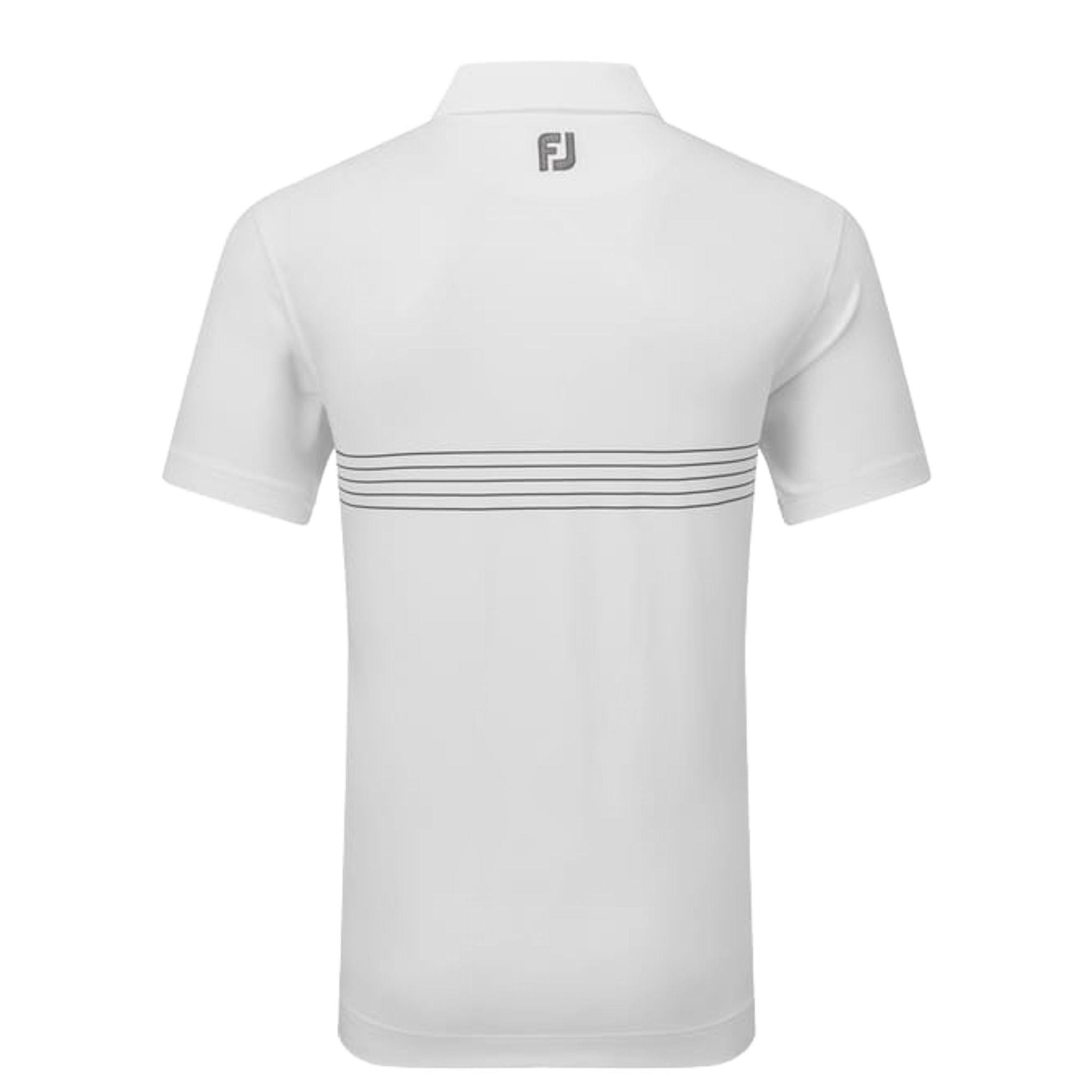 Footjoy Engineered Pinstripe Lisle Poloshirt Herren