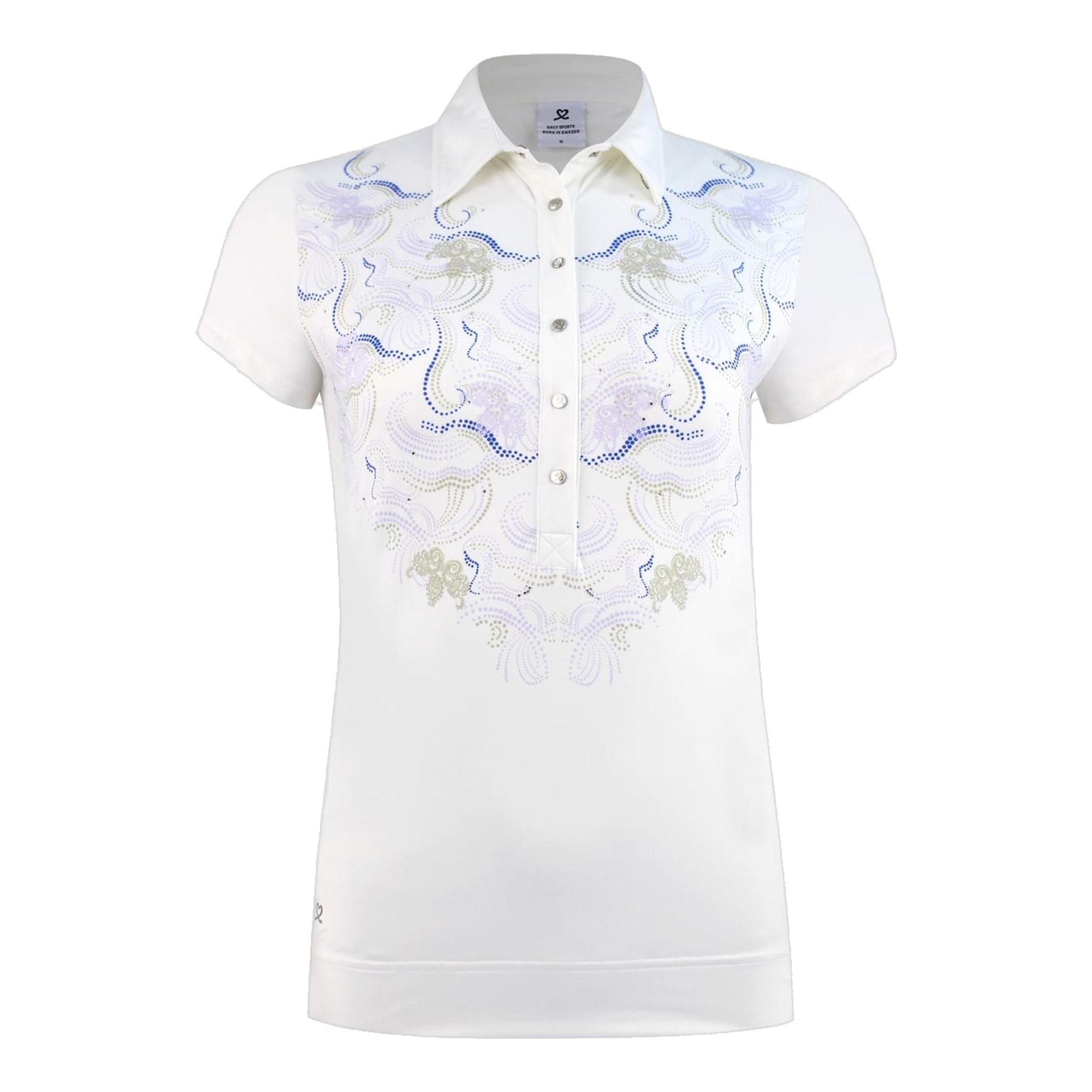 Daily Sports Viola Cap S Polo White Damen