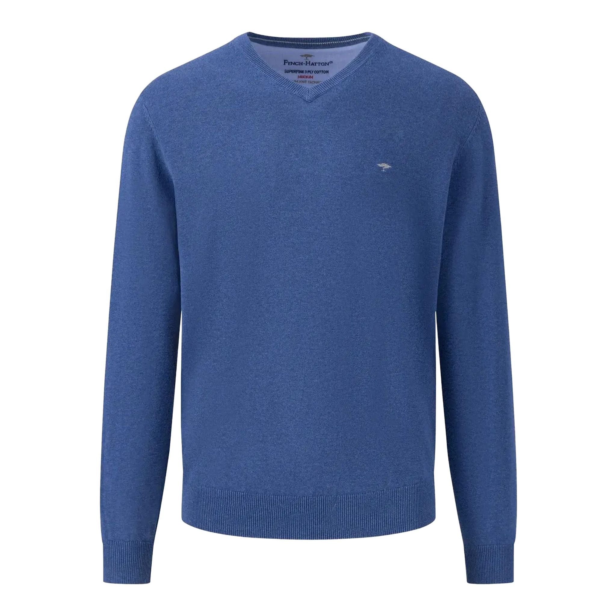 Fynch Hatton V-Neck Pullover Herren
