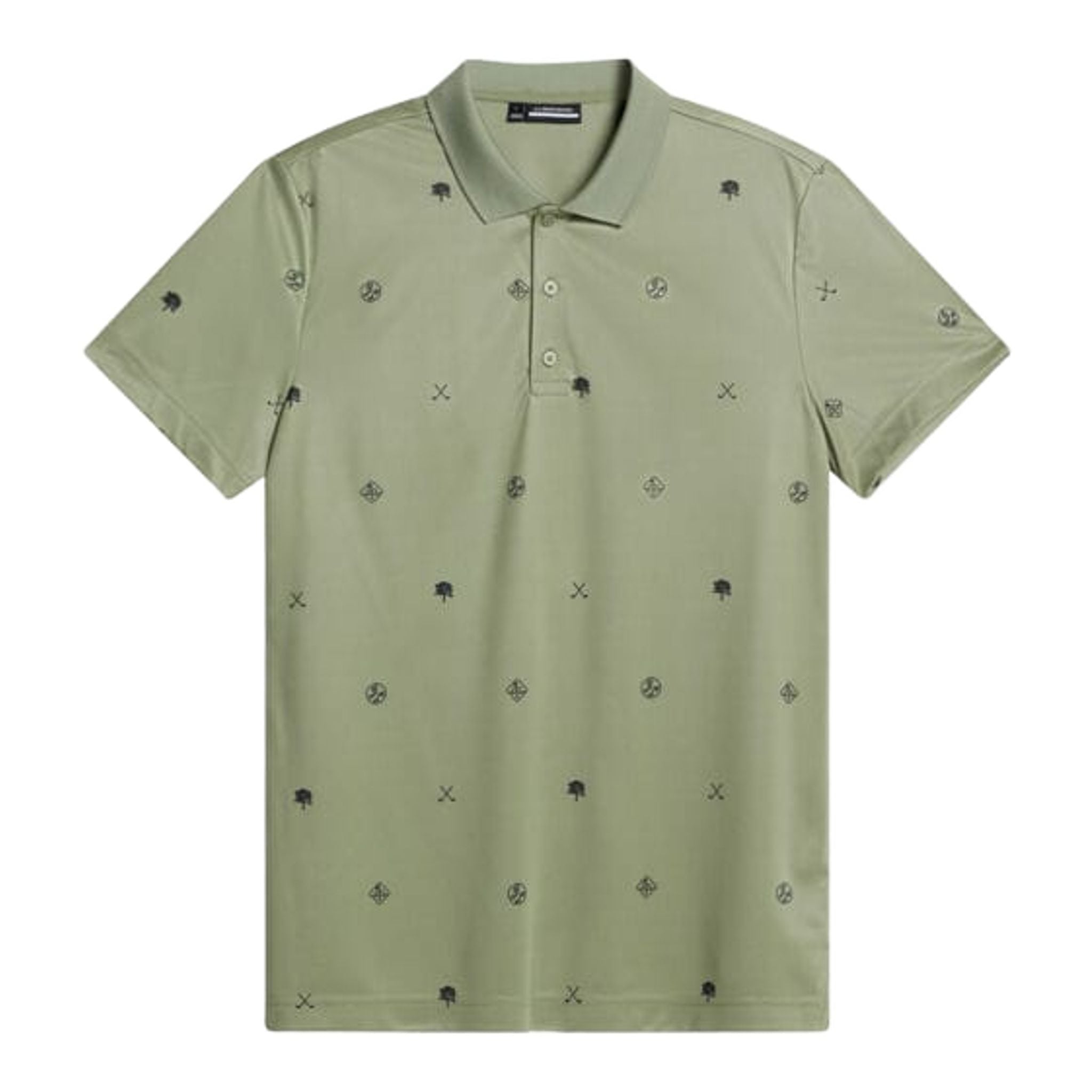 J. Lindeberg Club House Motif Polo Herren