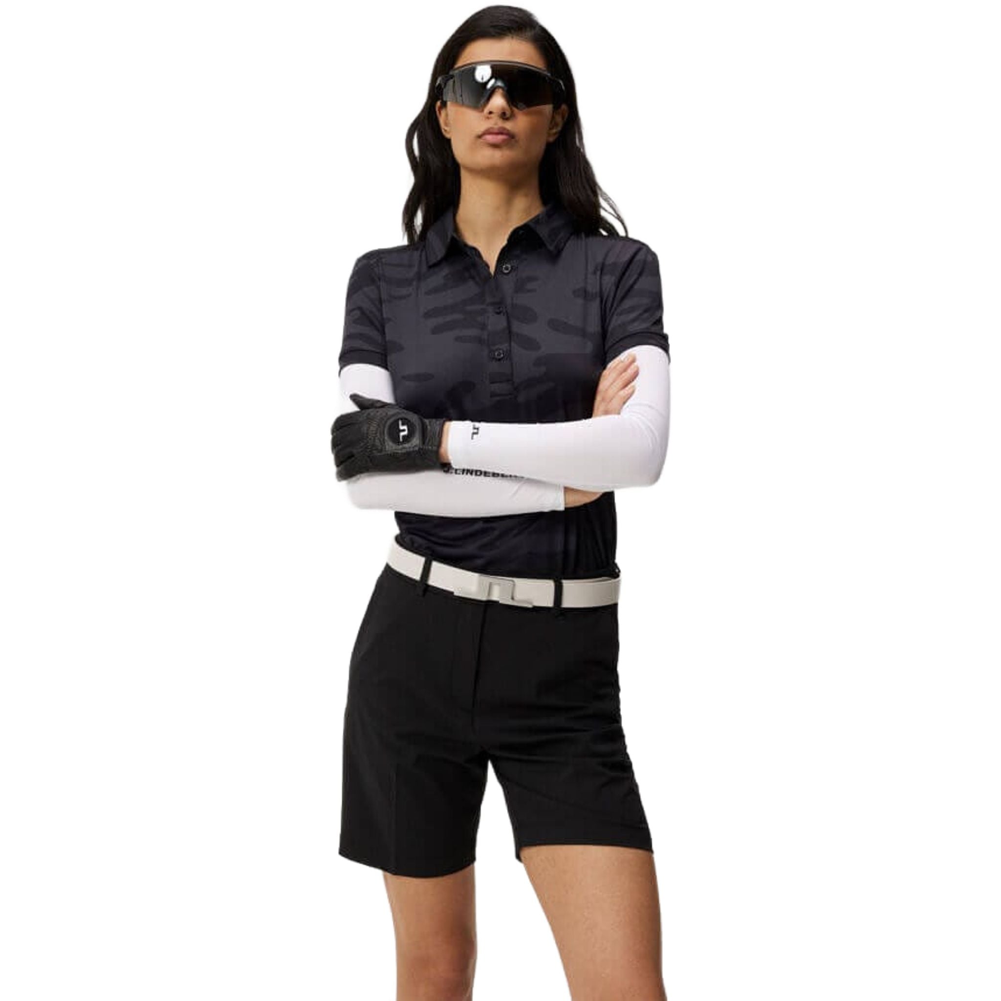 J. Lindeberg Alaya Jacquard Polo Damen