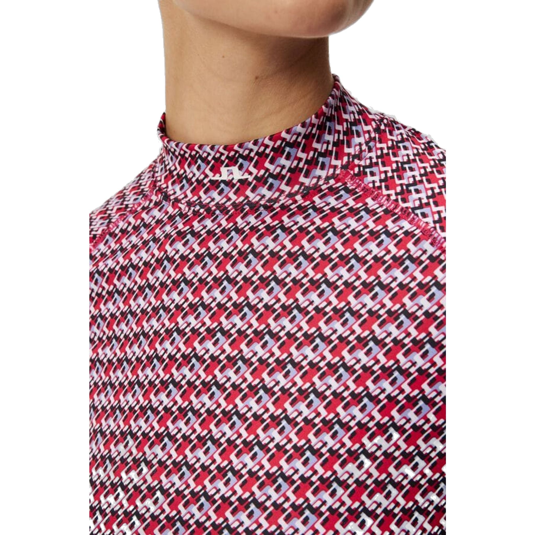 J. Lindeberg Asa Print Soft Compression Top Damen JL Micro Brid Damen