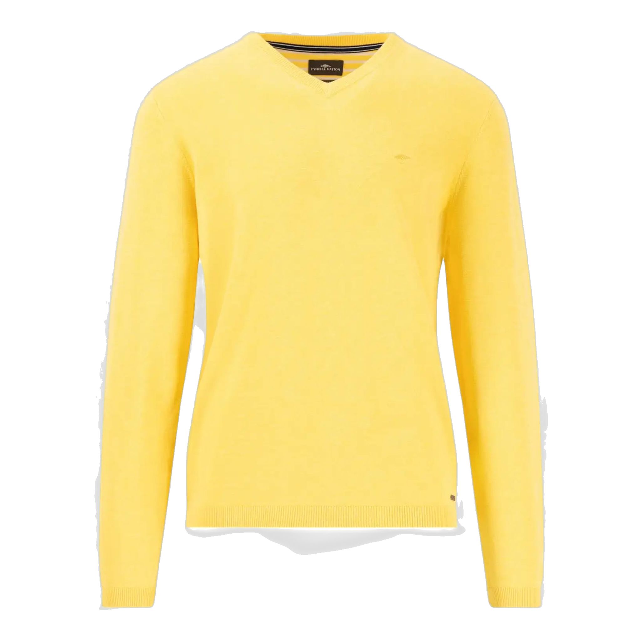 Fynch Hatton Air Bavlna s výstrihom do V pre mužov