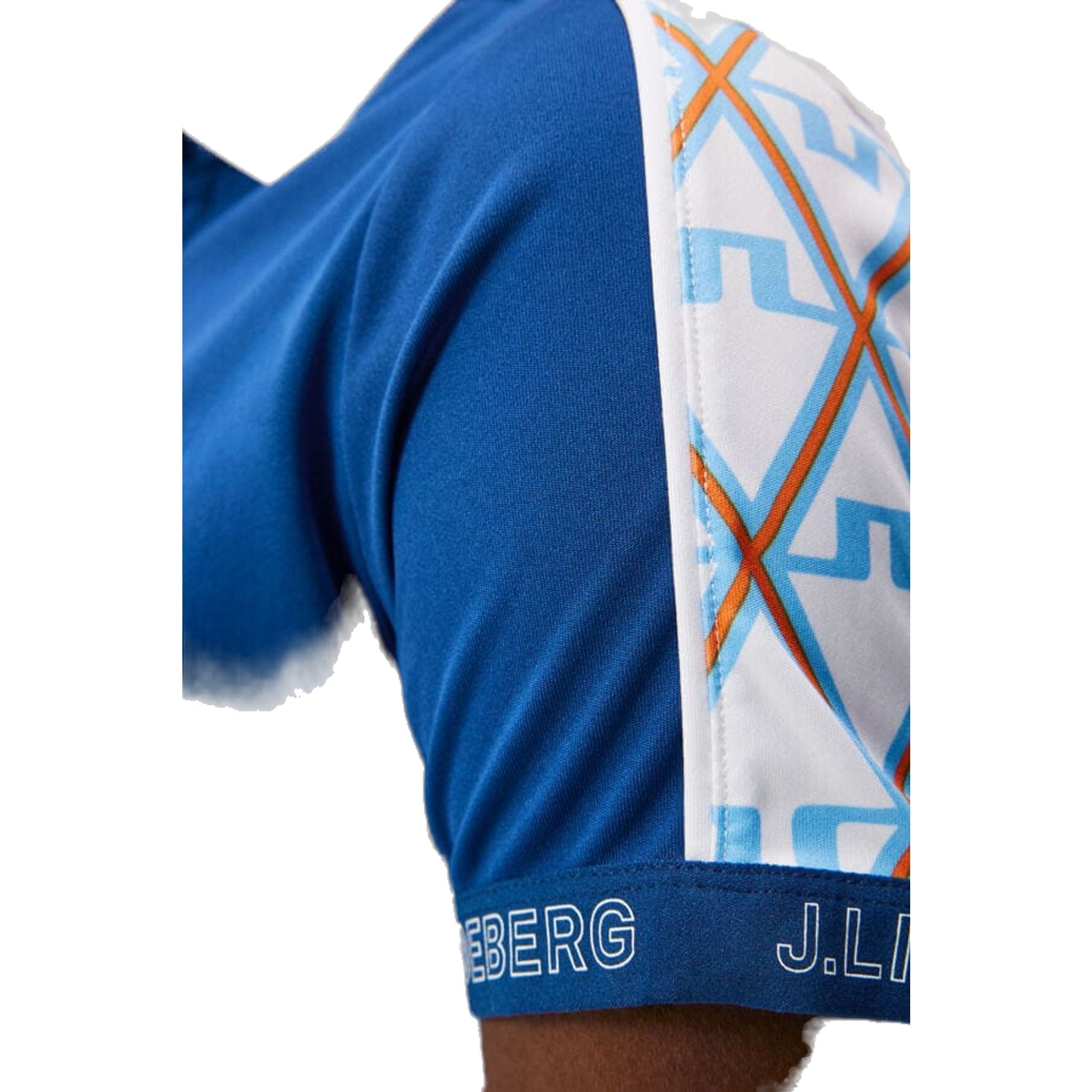 J. Lindeberg Damai Polo Damen Estate Blue Damen