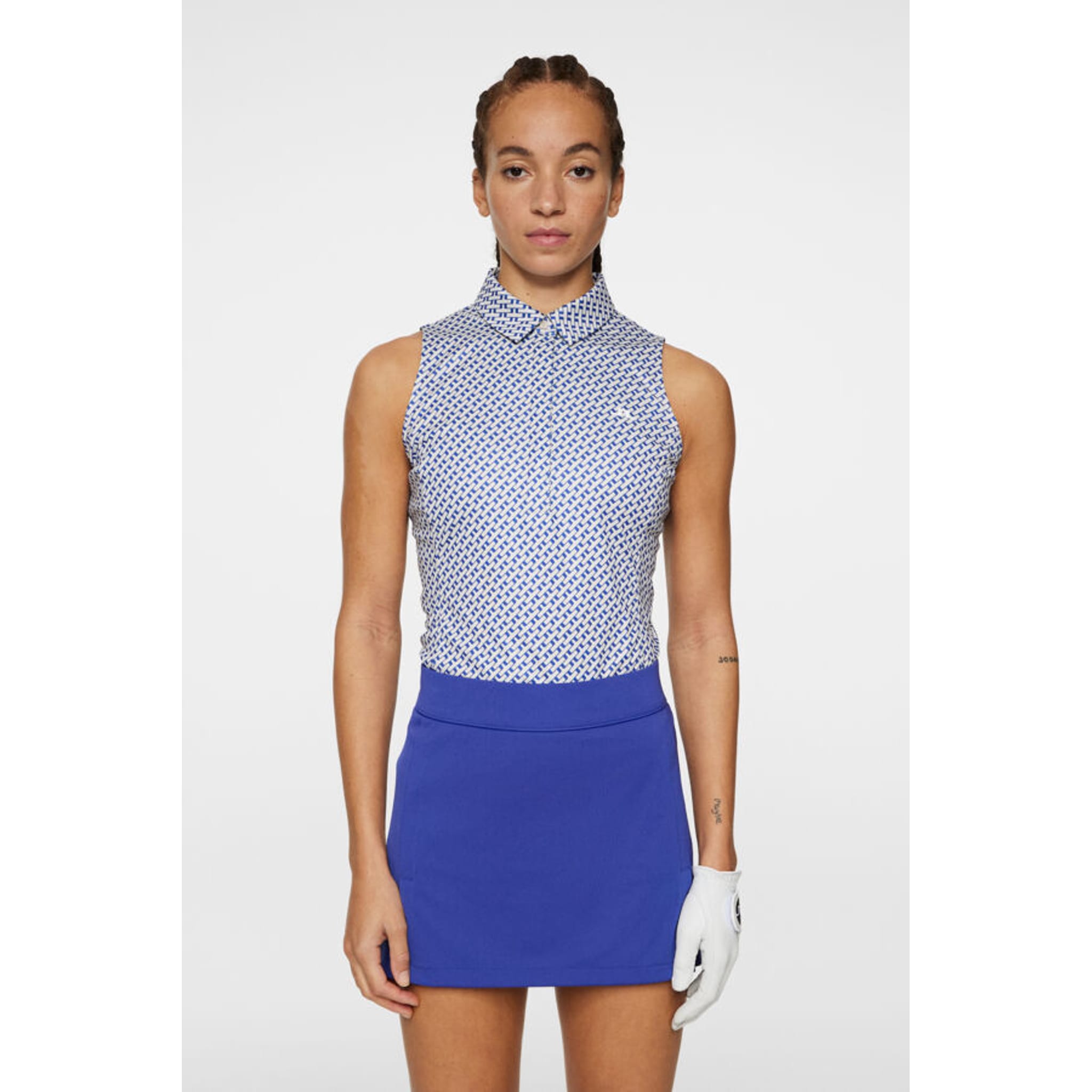 J. Lindeberg Dena Print Sleeveless Top Damen