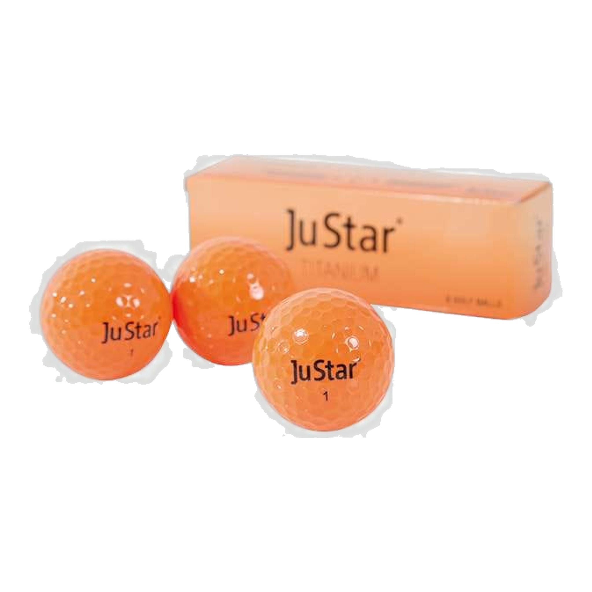 JuStar Golfbälle (3 Stk.)