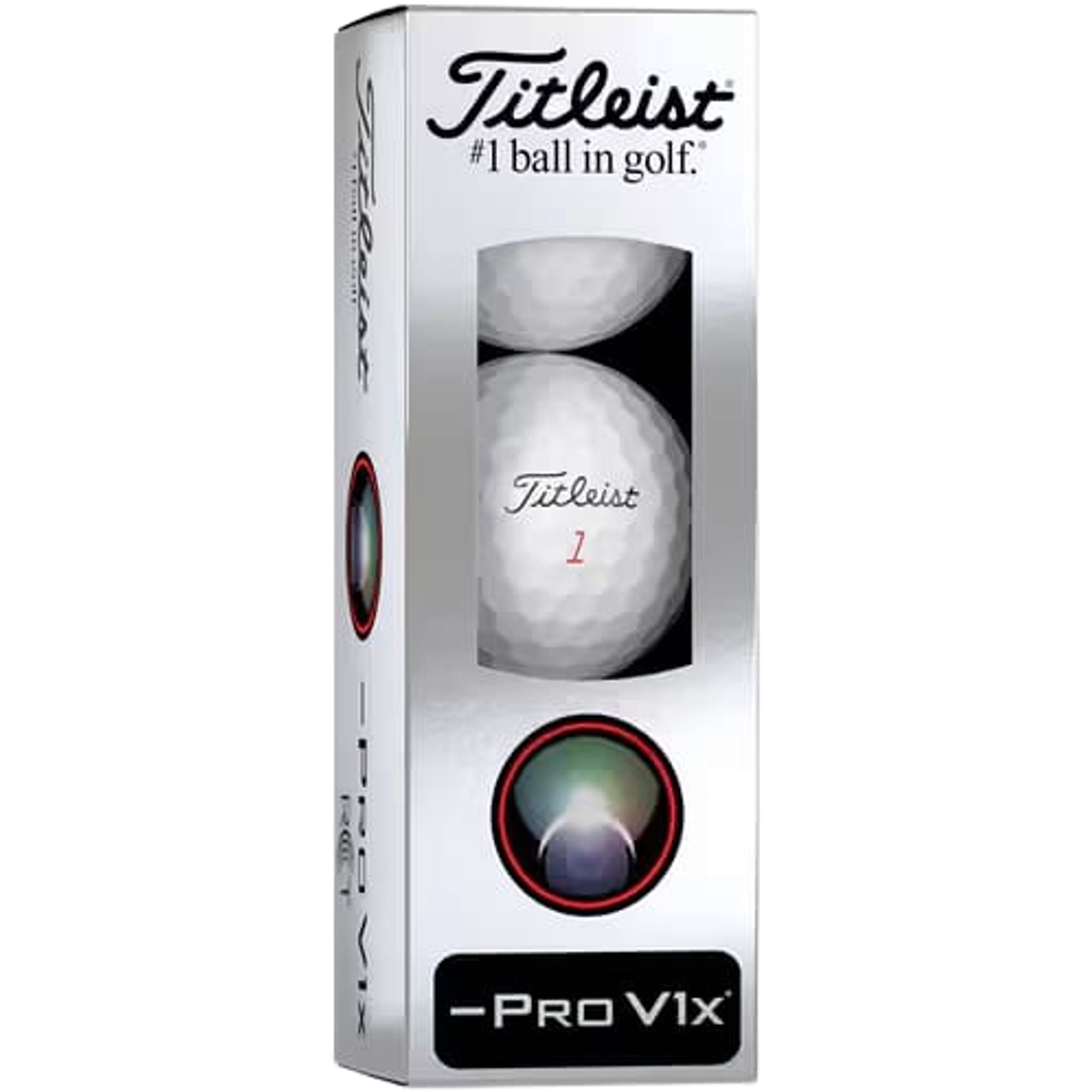 Titleist Pro V1x Left Dash RCT Golfbälle