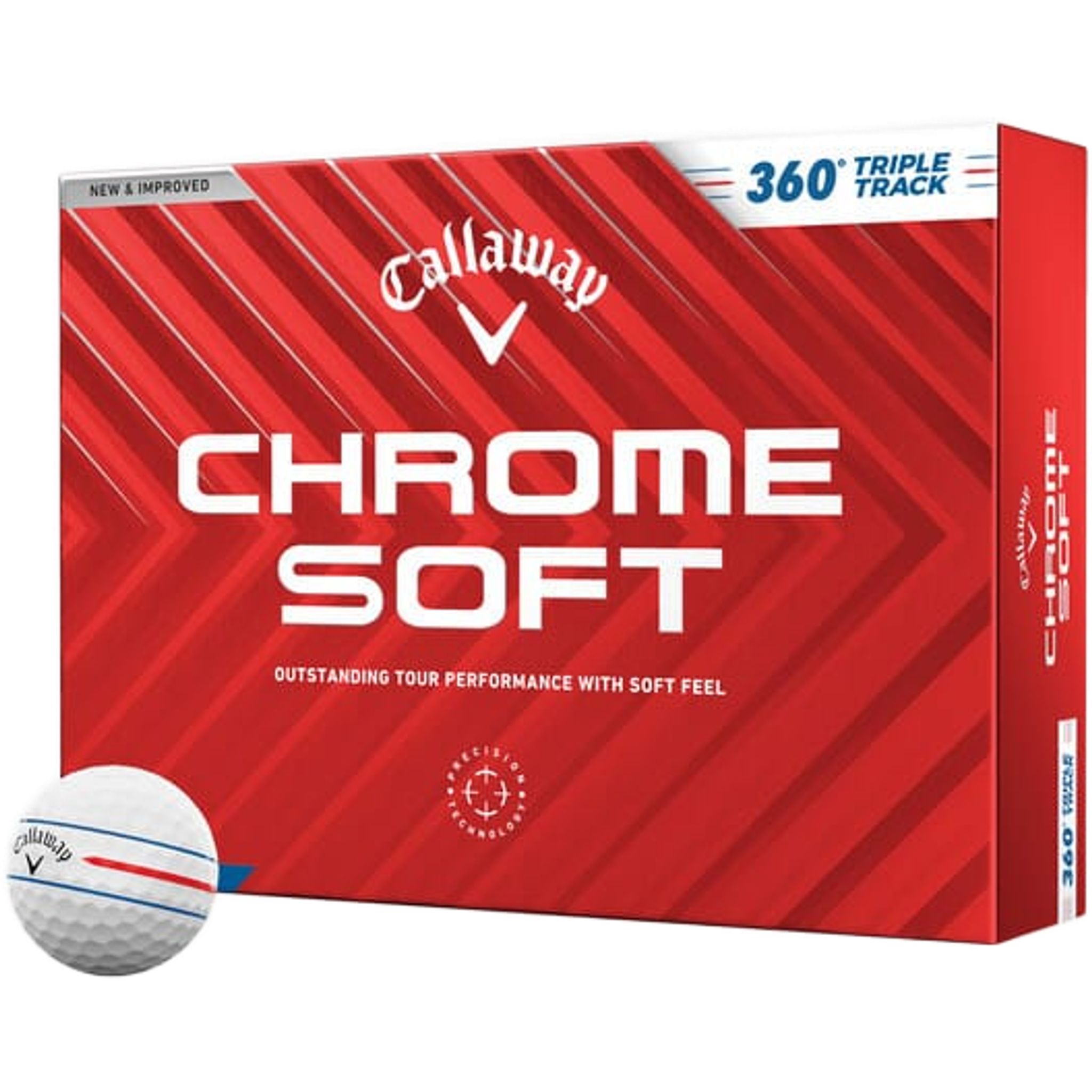 Callaway Chrome Soft Tour 360 Triple Track (24) Golfbälle (12 Stück)