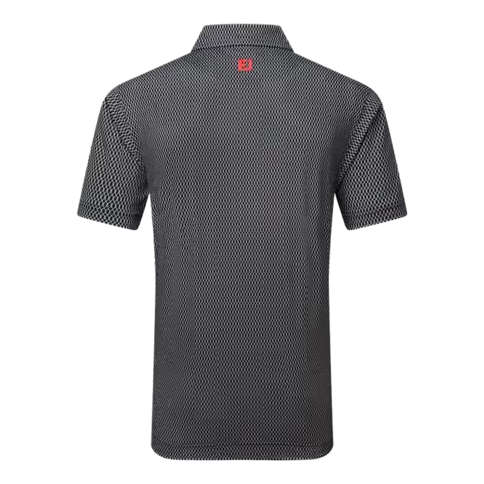Footjoy Irongate Print Lisle Polo Herren