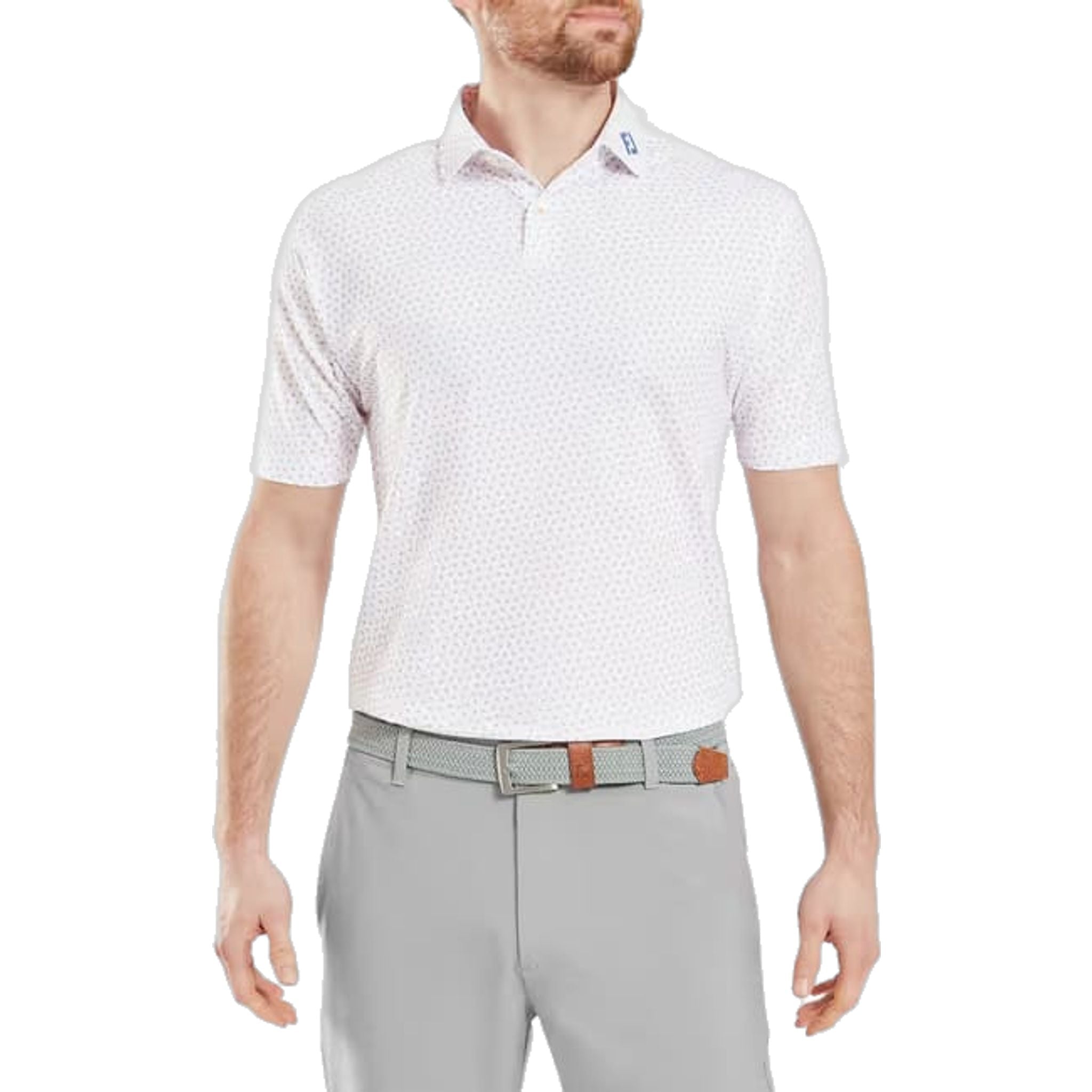 Footjoy Bounce Print Pique Men