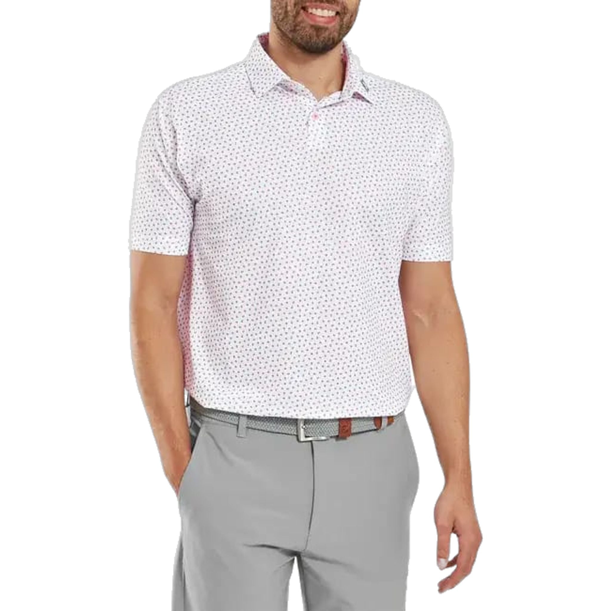 Footjoy Bounce Print Pique Men