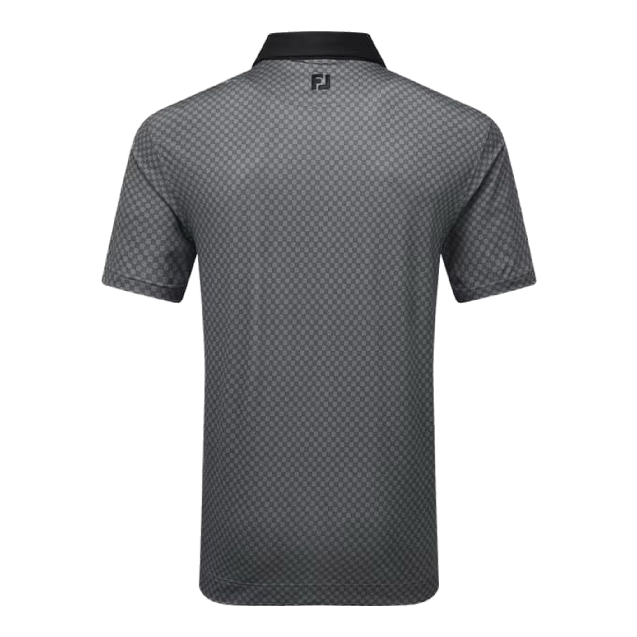 Footjoy Checker Jacquard Polo Herren