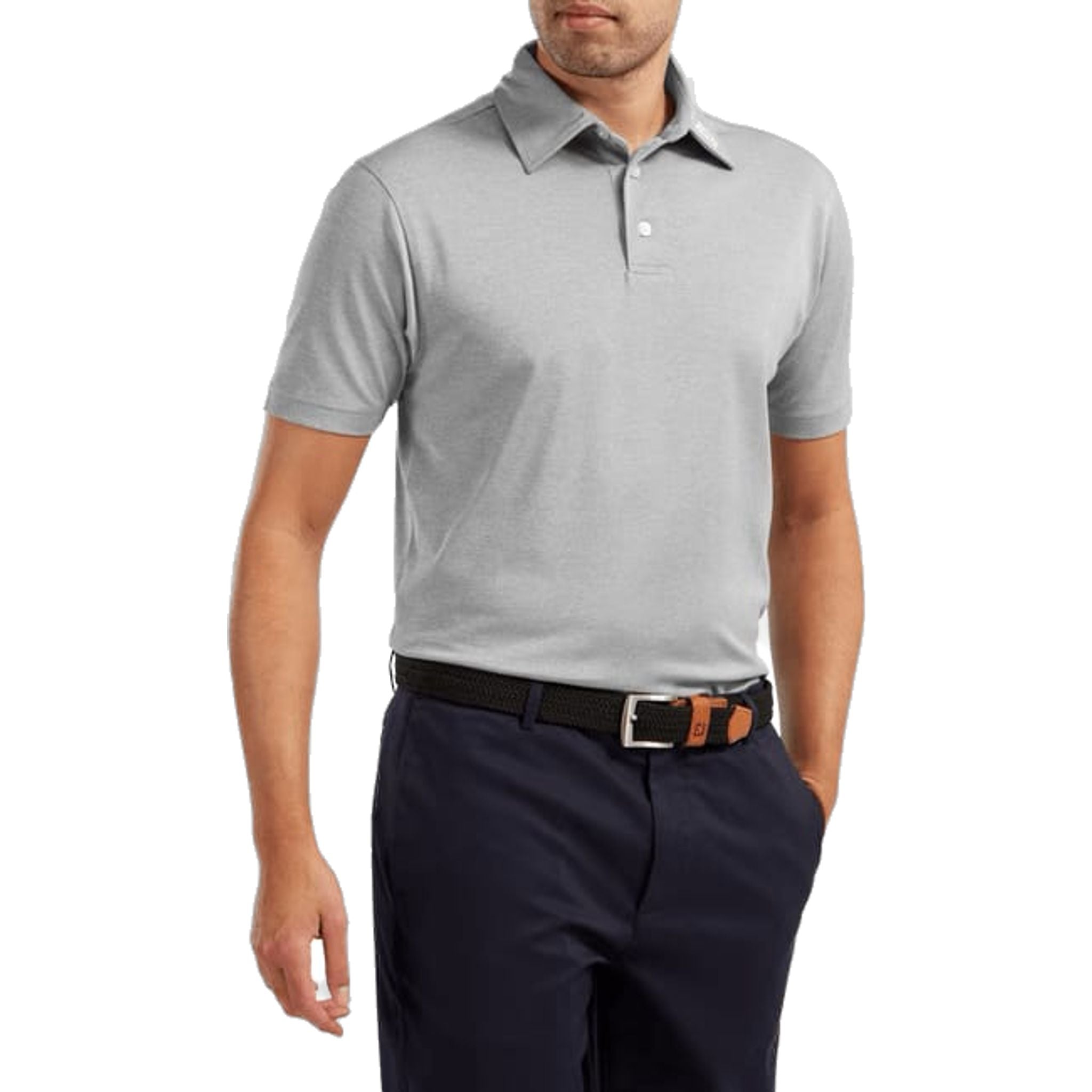 Footjoy M Stretch Pique SS Polo Purple Herren