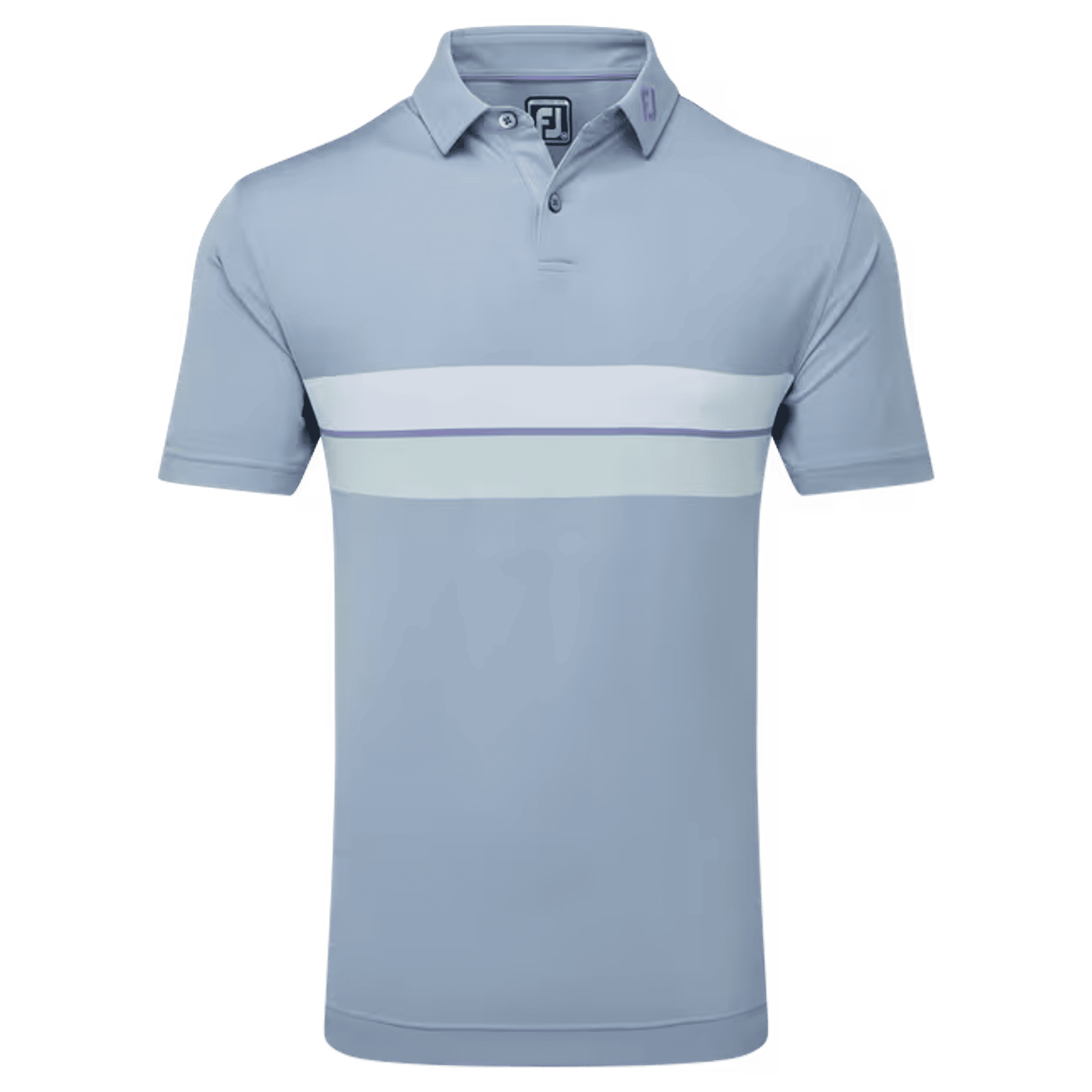 Footjoy Double Chest Band Pique Polo Herren